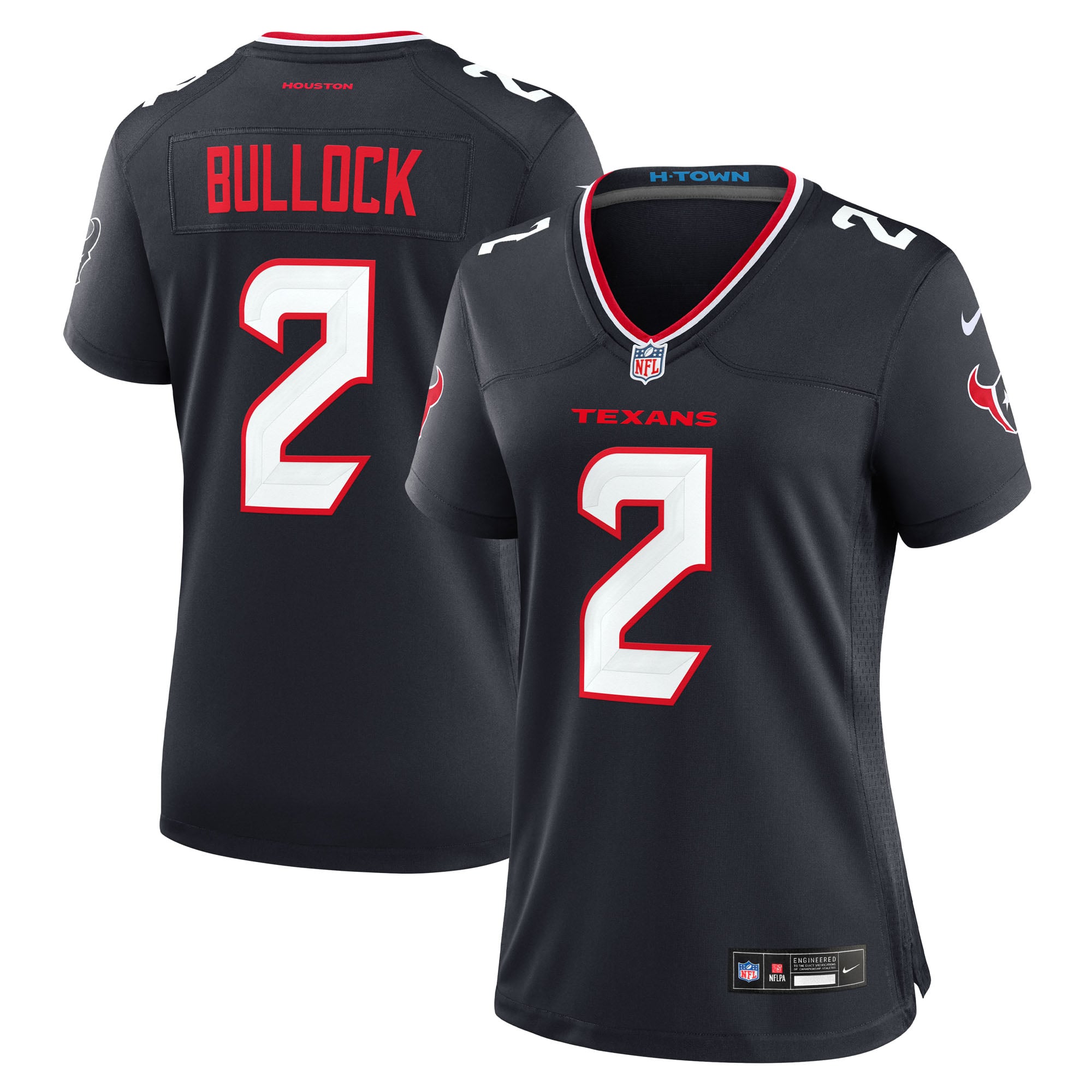 Calen Bullock Houston Texans Women's Team Game Jersey - Navy - Image 2