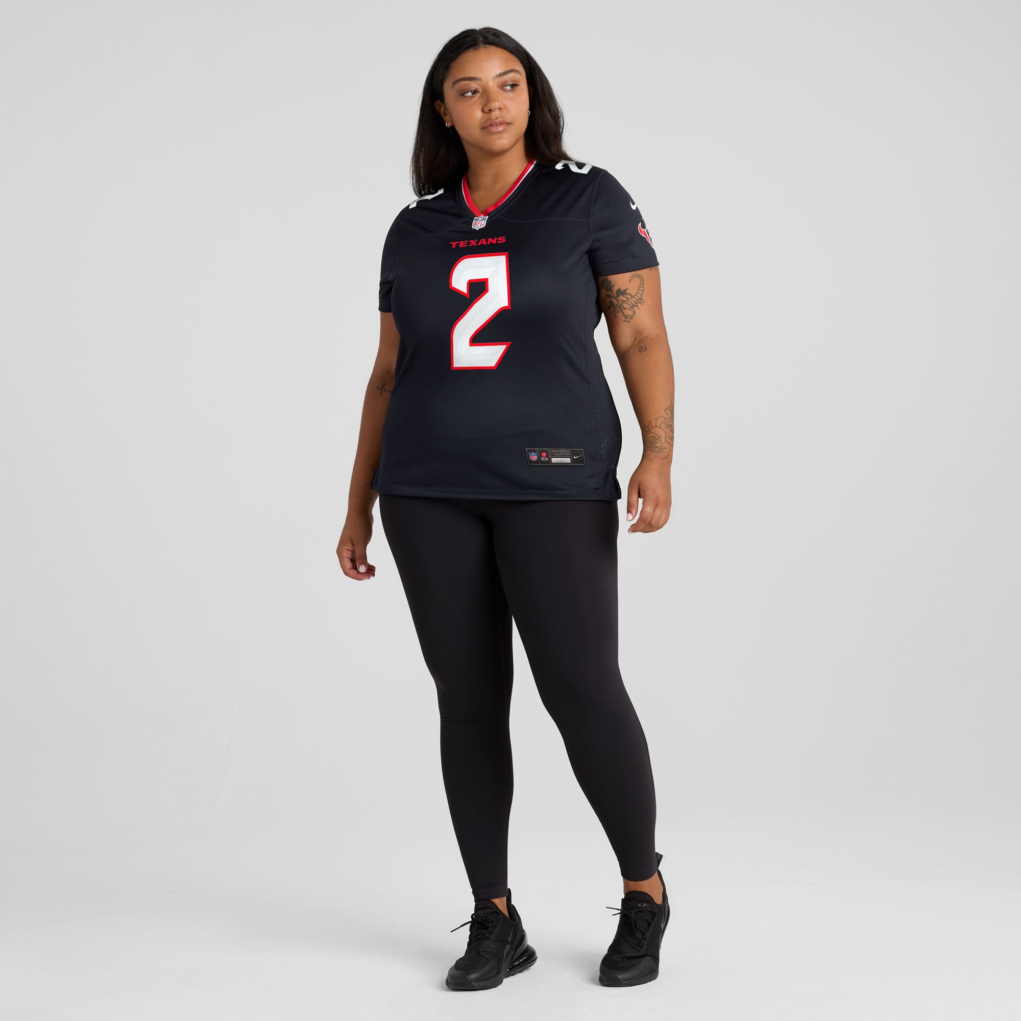 Calen Bullock Houston Texans Women's Team Game Jersey - Navy - Image 7