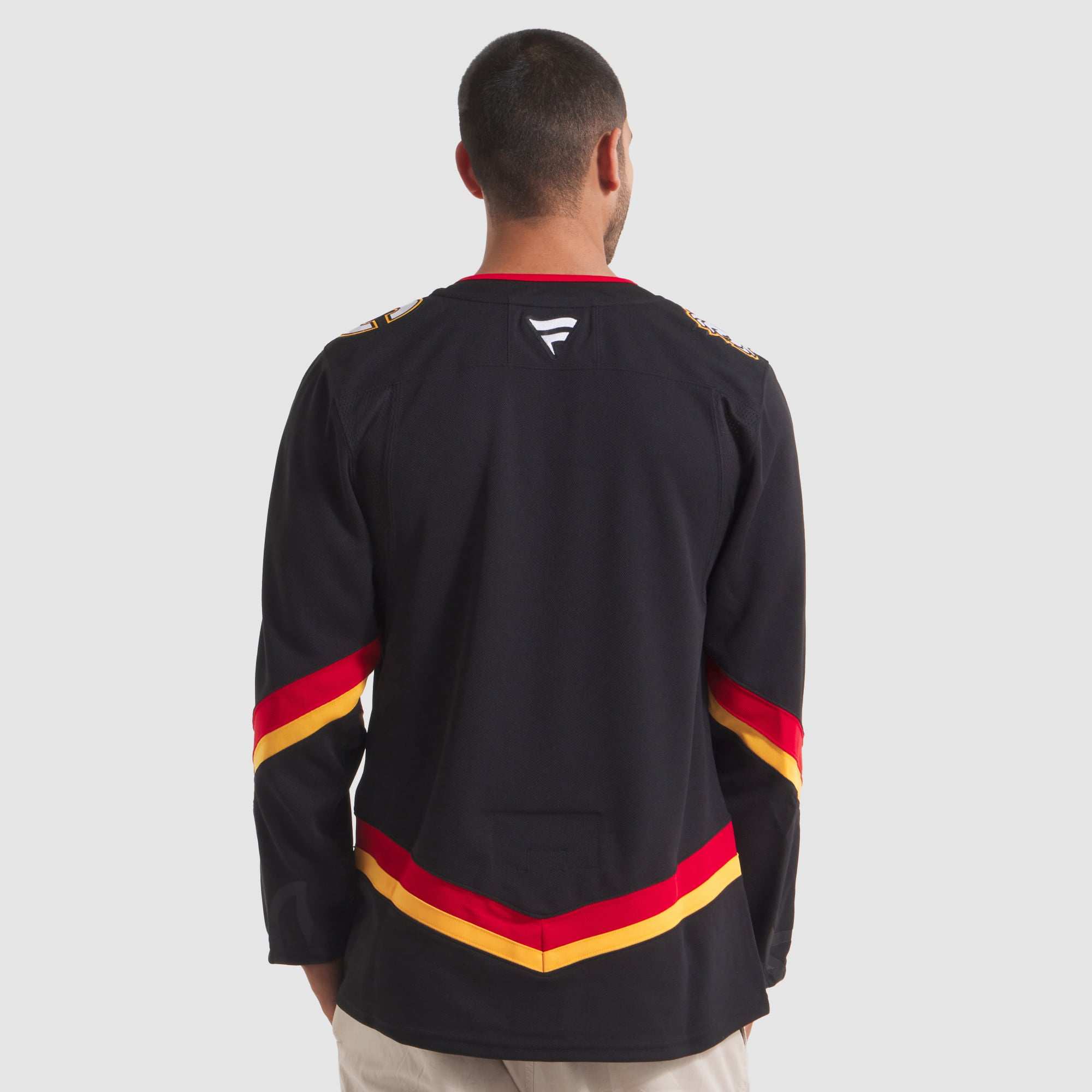 Calgary Flames Away Premium Jersey - Black - Image 7