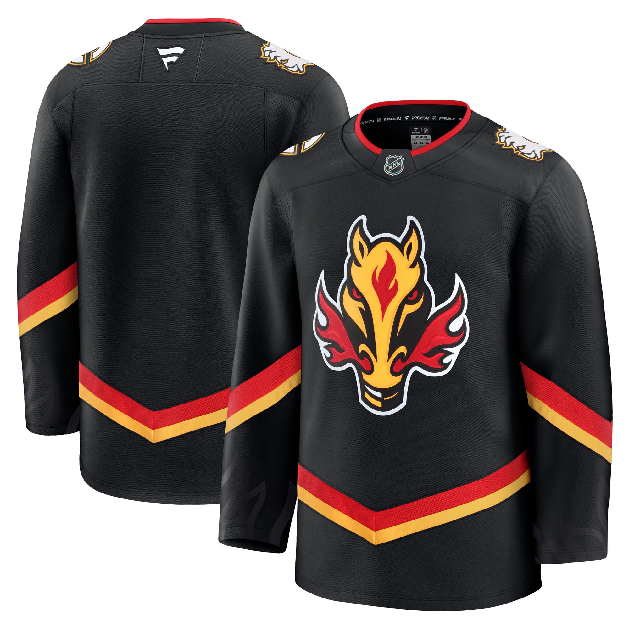 Calgary Flames Away Premium Jersey - Black