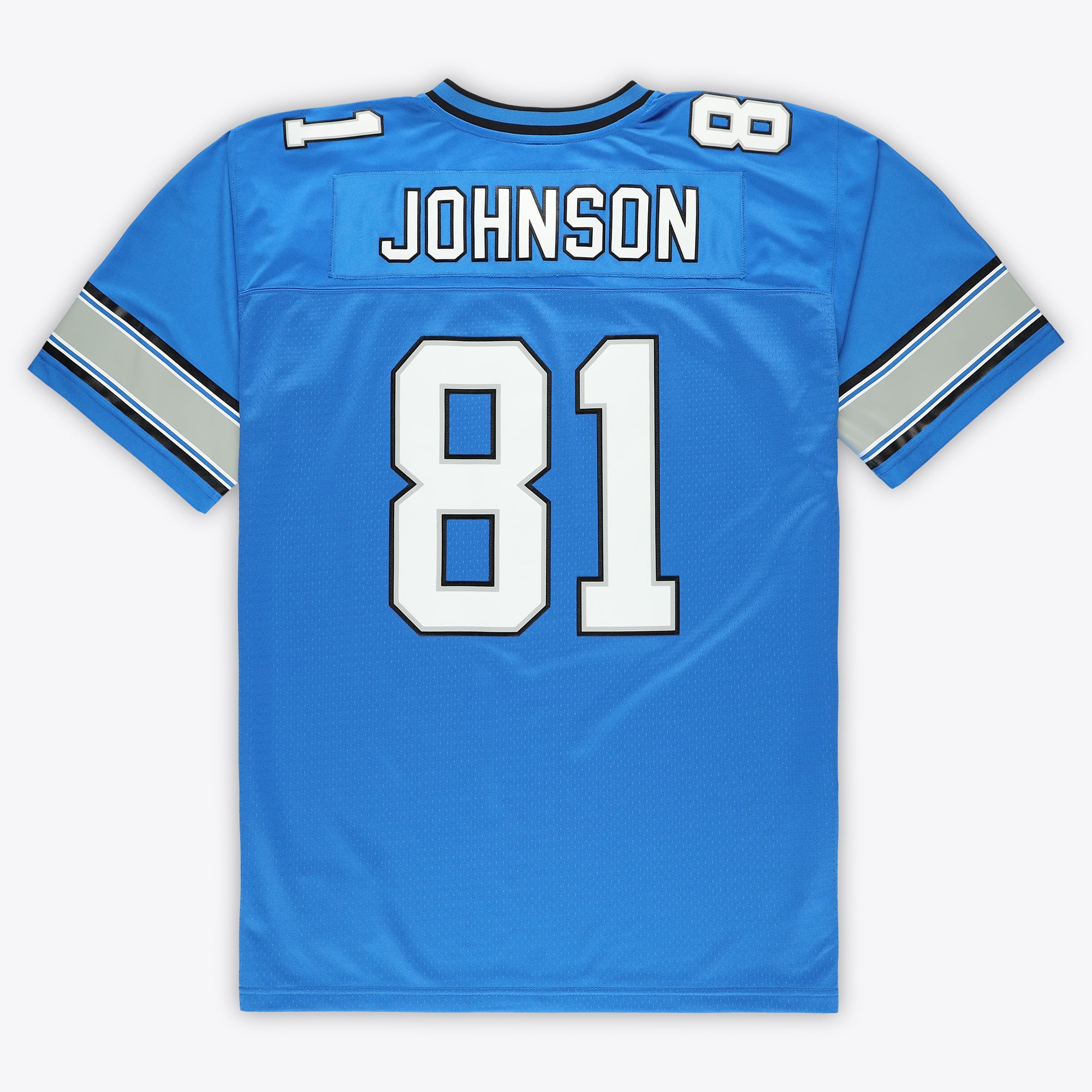 Calvin Johnson Detroit Lions Big & Tall 2007 Legacy Retired Player Jersey - Blue - Image 3