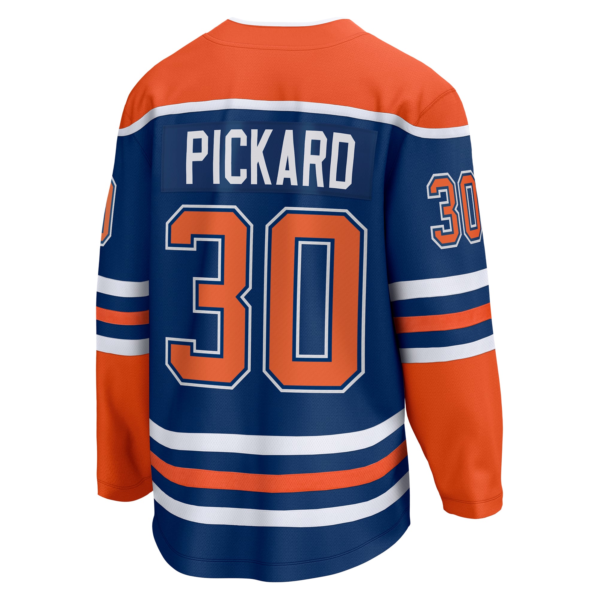 Calvin Pickard Edmonton Oilers Home Premier Breakaway Player Jersey - Royal - Image 4