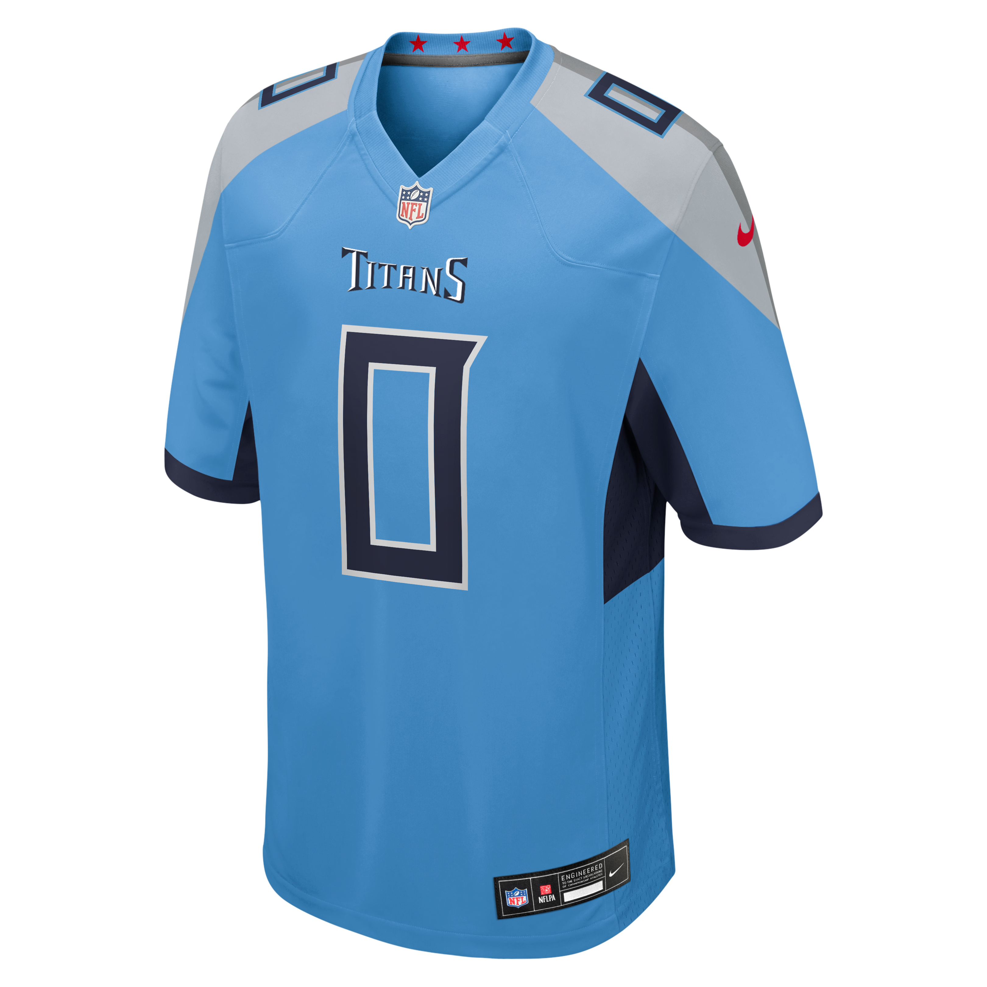 Calvin Ridley Tennessee Titans Game Player Jersey - Light Blue - Image 3