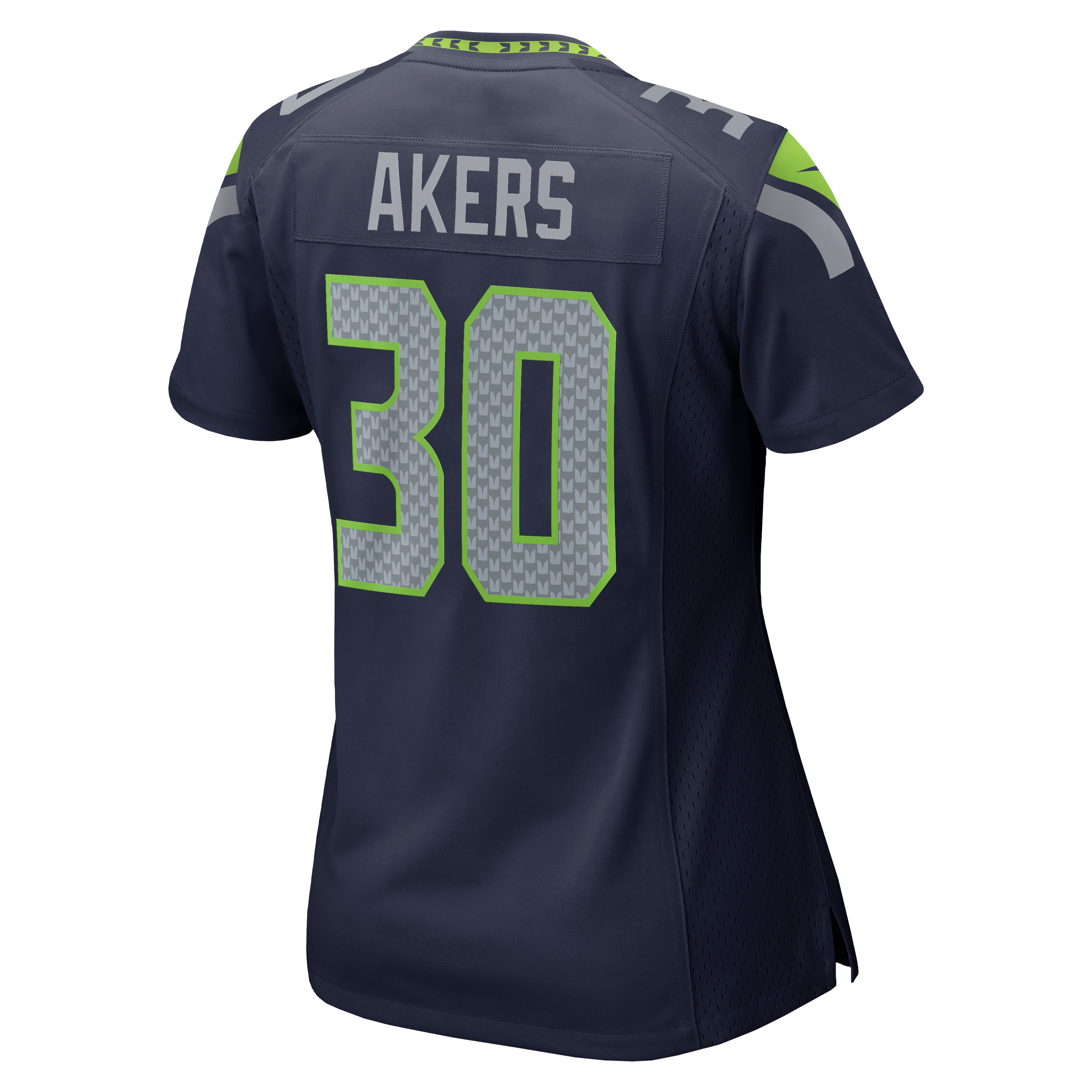 Cam Akers Seattle Seahawks Women's Team Game Jersey - College Navy - Image 4