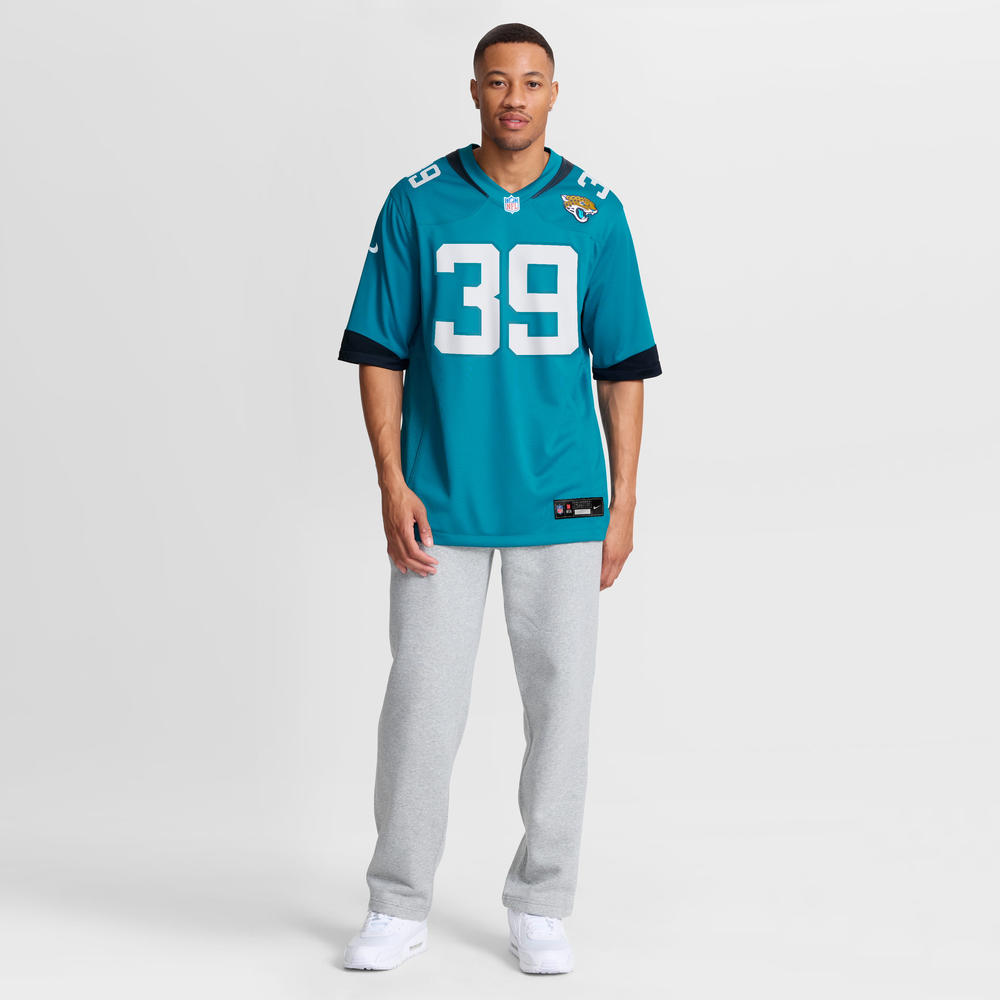 Cam Little Jacksonville Jaguars Team Game Jersey - Teal - Image 8