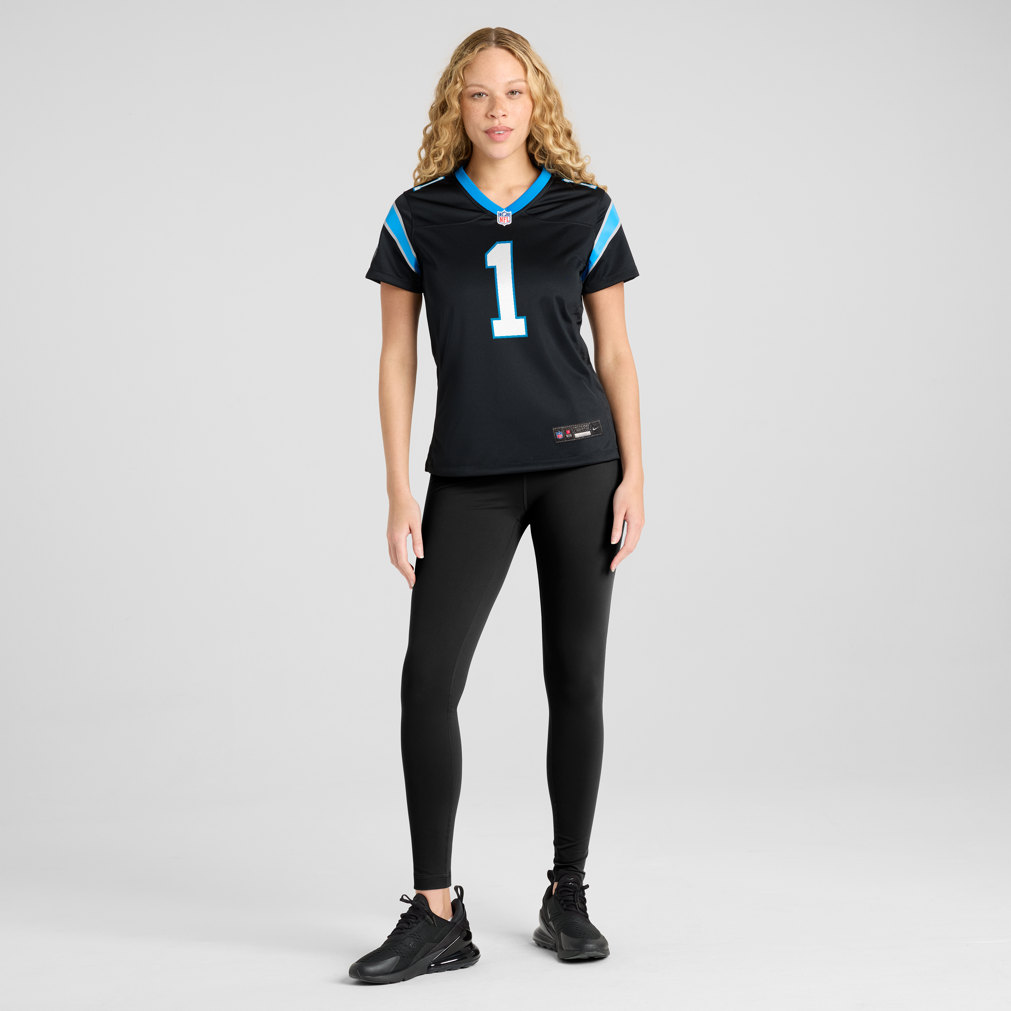 Cam Newton Carolina Panthers Women's Team Retired Game Jersey - Black - Image 5
