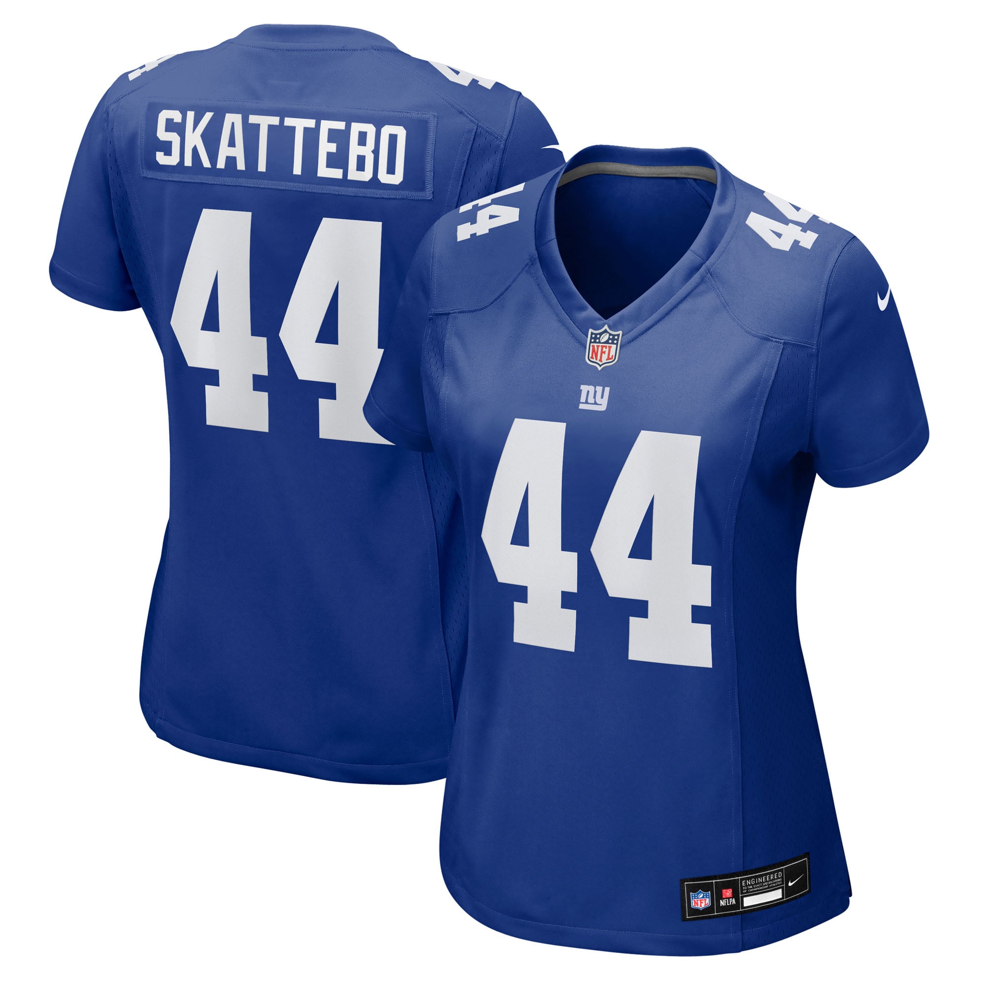 Cam Skattebo New York Giants Women's Team Game Player Jersey - Royal - Image 2