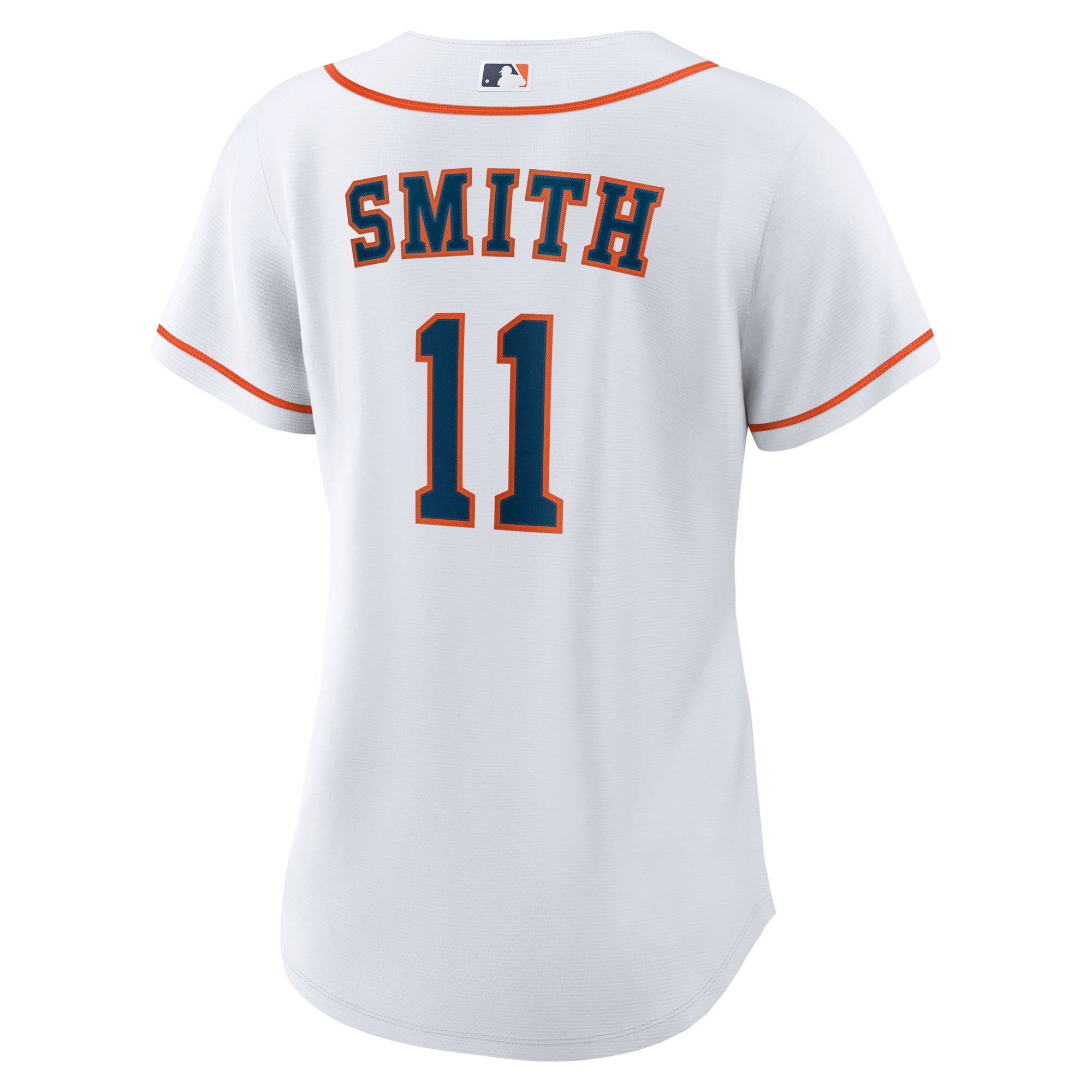 Cam Smith Houston Astros Women's Home Jersey - White - Image 4