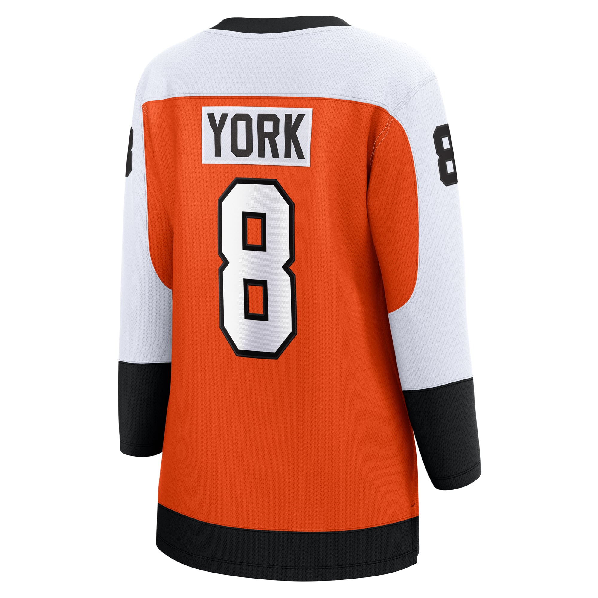 Cam York Philadelphia Flyers Women's Home Breakaway Player Jersey - Orange - Image 4