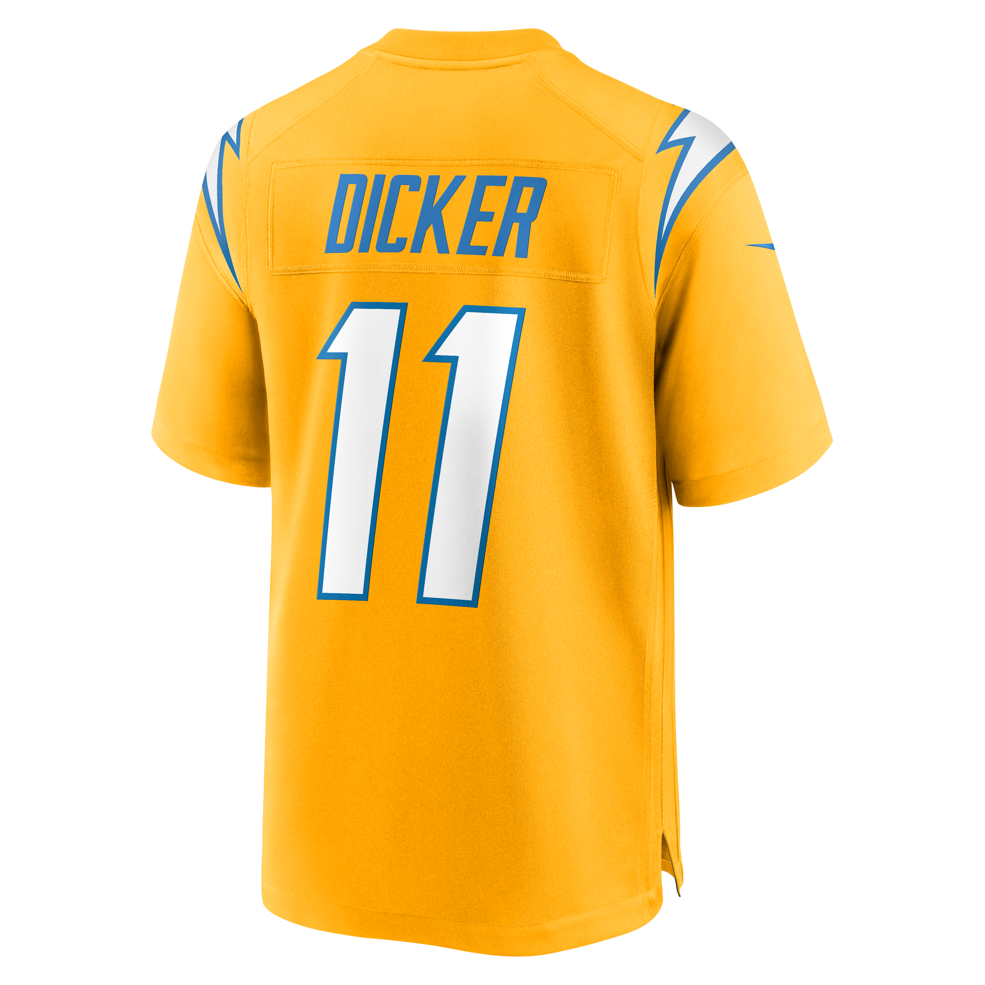 Cameron Dicker Los Angeles Chargers Alternate Game Jersey - Gold - Gold - Image 4
