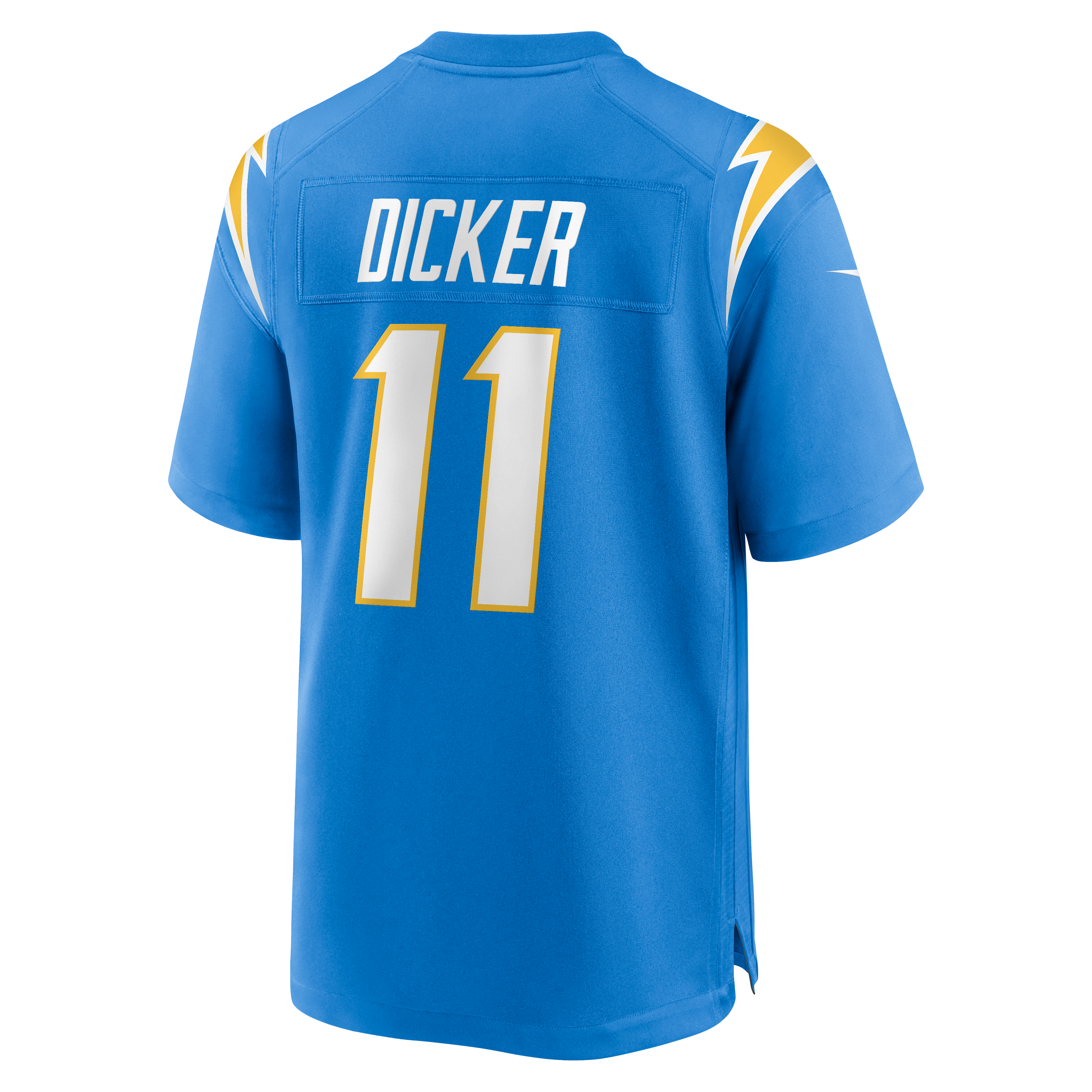 Cameron Dicker Los Angeles Chargers Alternate Game Jersey - Gold - Powder Blue - Image 4