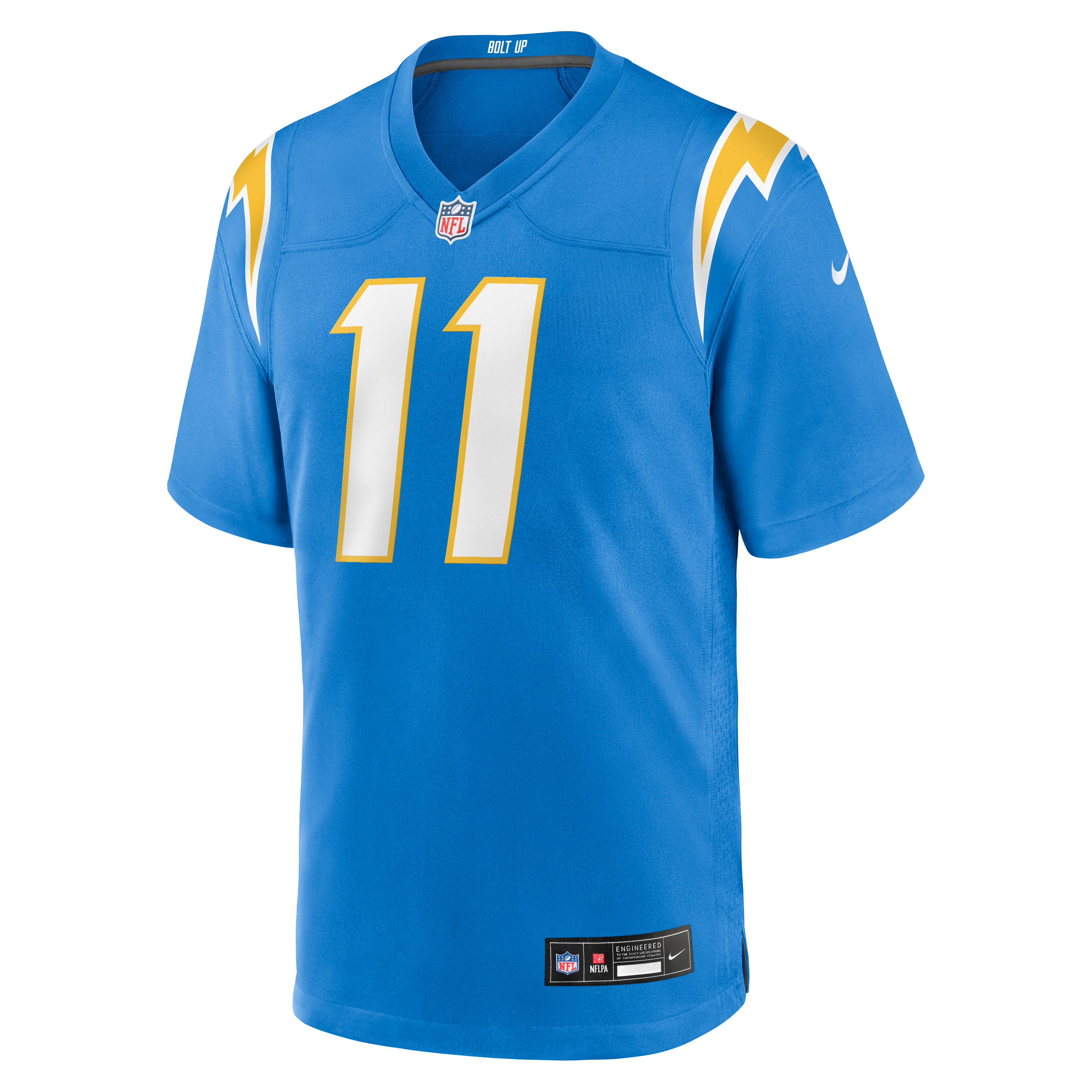 Cameron Dicker Los Angeles Chargers Alternate Game Jersey - Gold - Powder Blue - Image 3