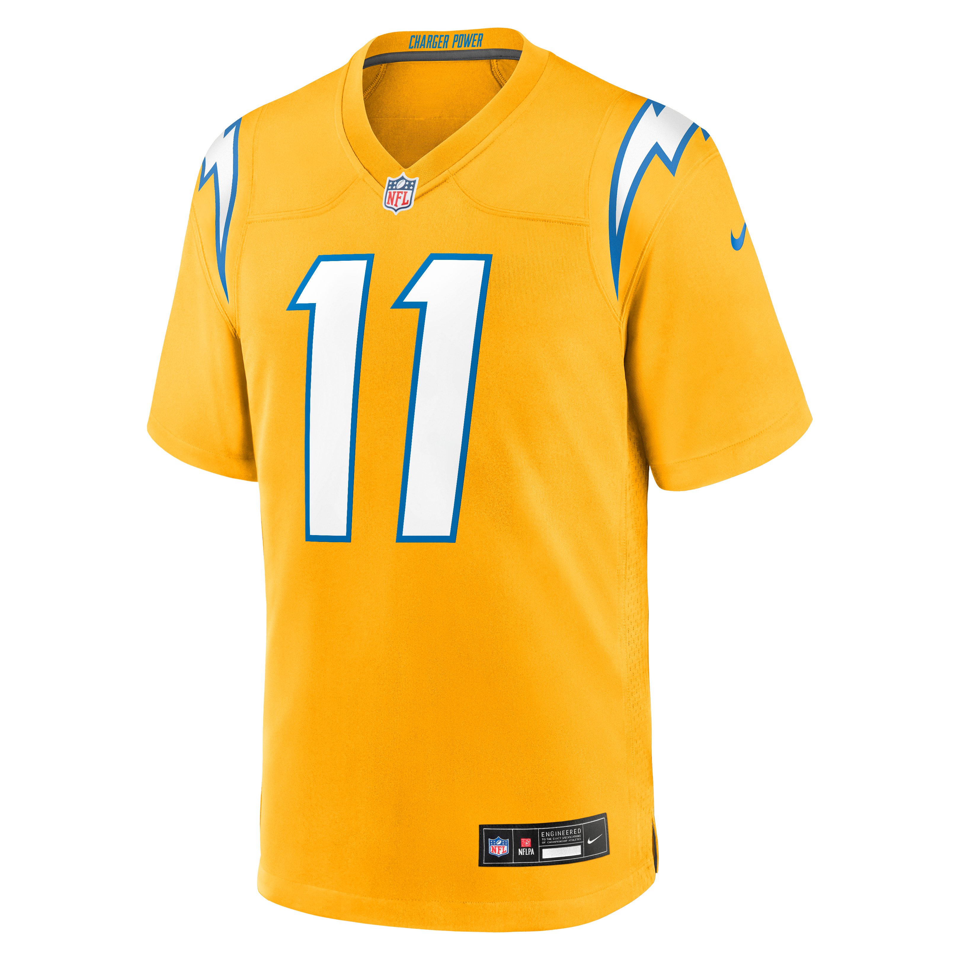 Cameron Dicker Los Angeles Chargers Game Jersey - Gold - Image 3
