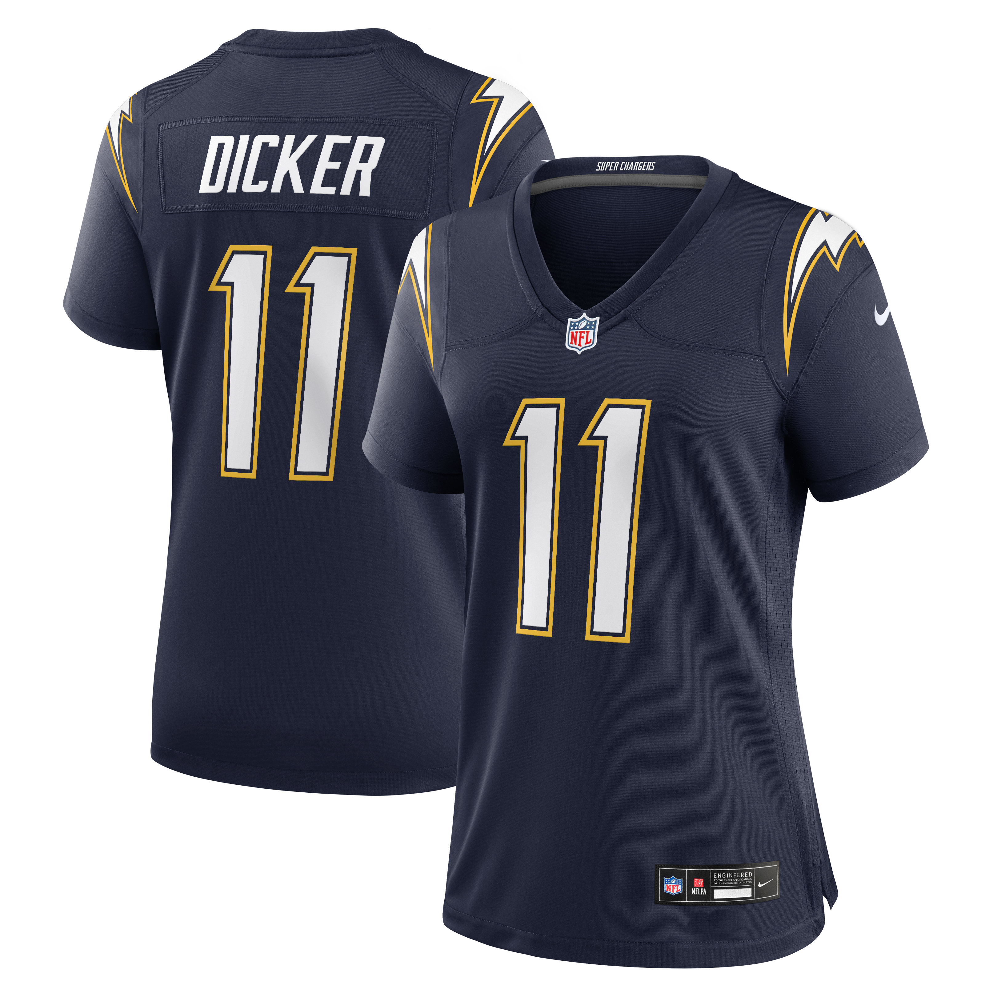 Cameron Dicker Los Angeles Chargers Women's Alternate Game Jersey - Navy - Navy - Image 2
