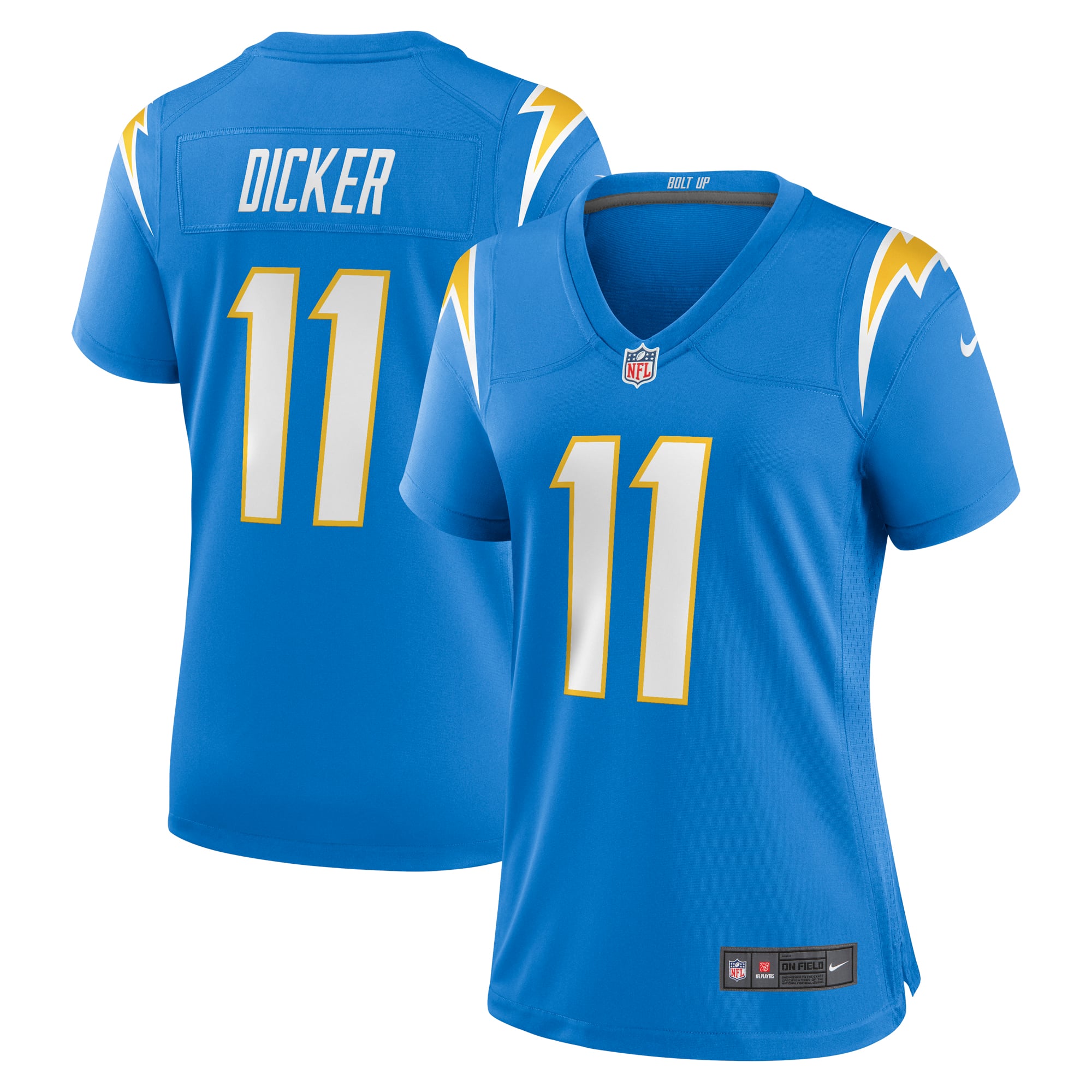 Cameron Dicker Los Angeles Chargers Women's Game Jersey - Powder Blue - Image 2