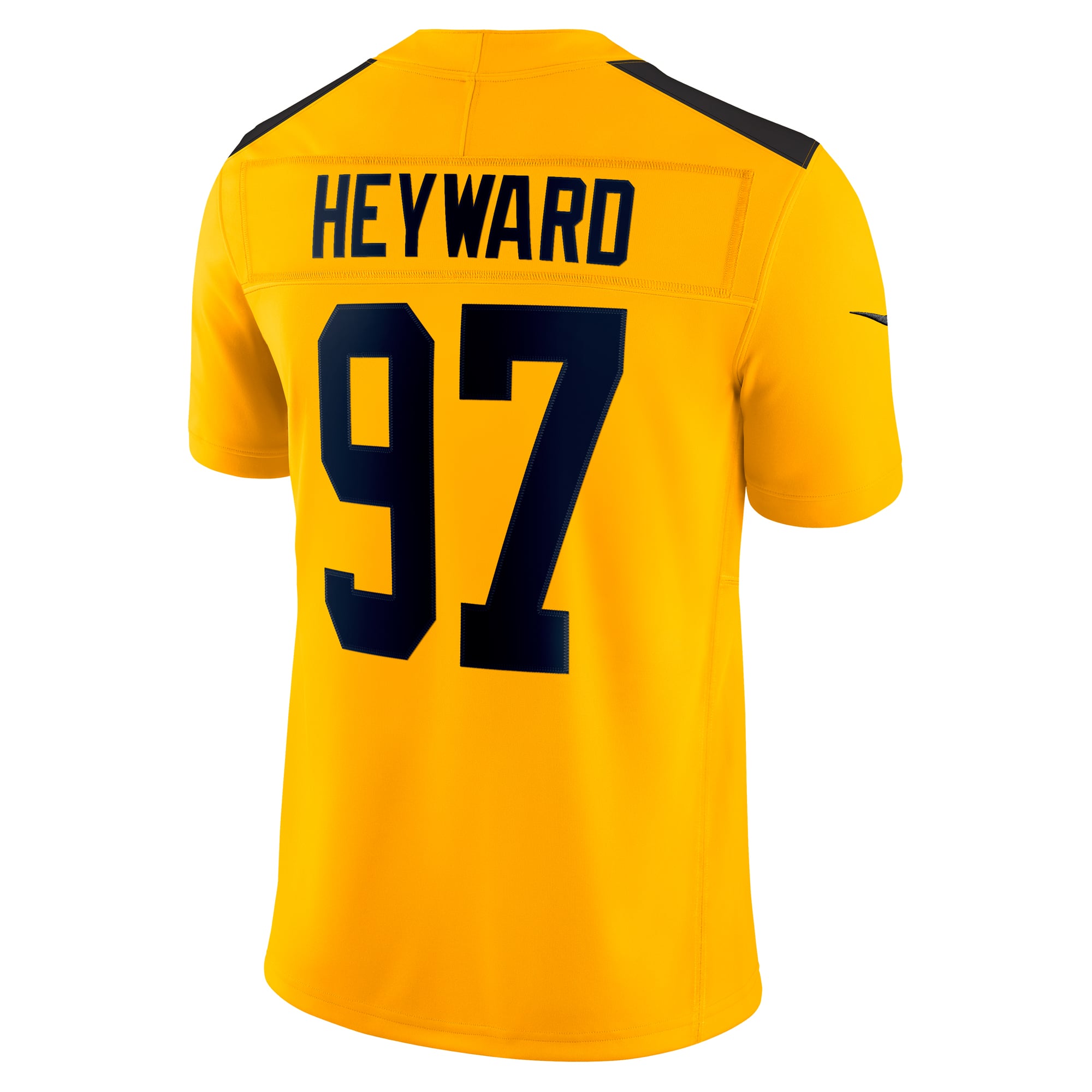 Cameron Heyward Pittsburgh Steelers Alternate Vapor F.U.S.E. Limited Jersey - Gold - Image 4