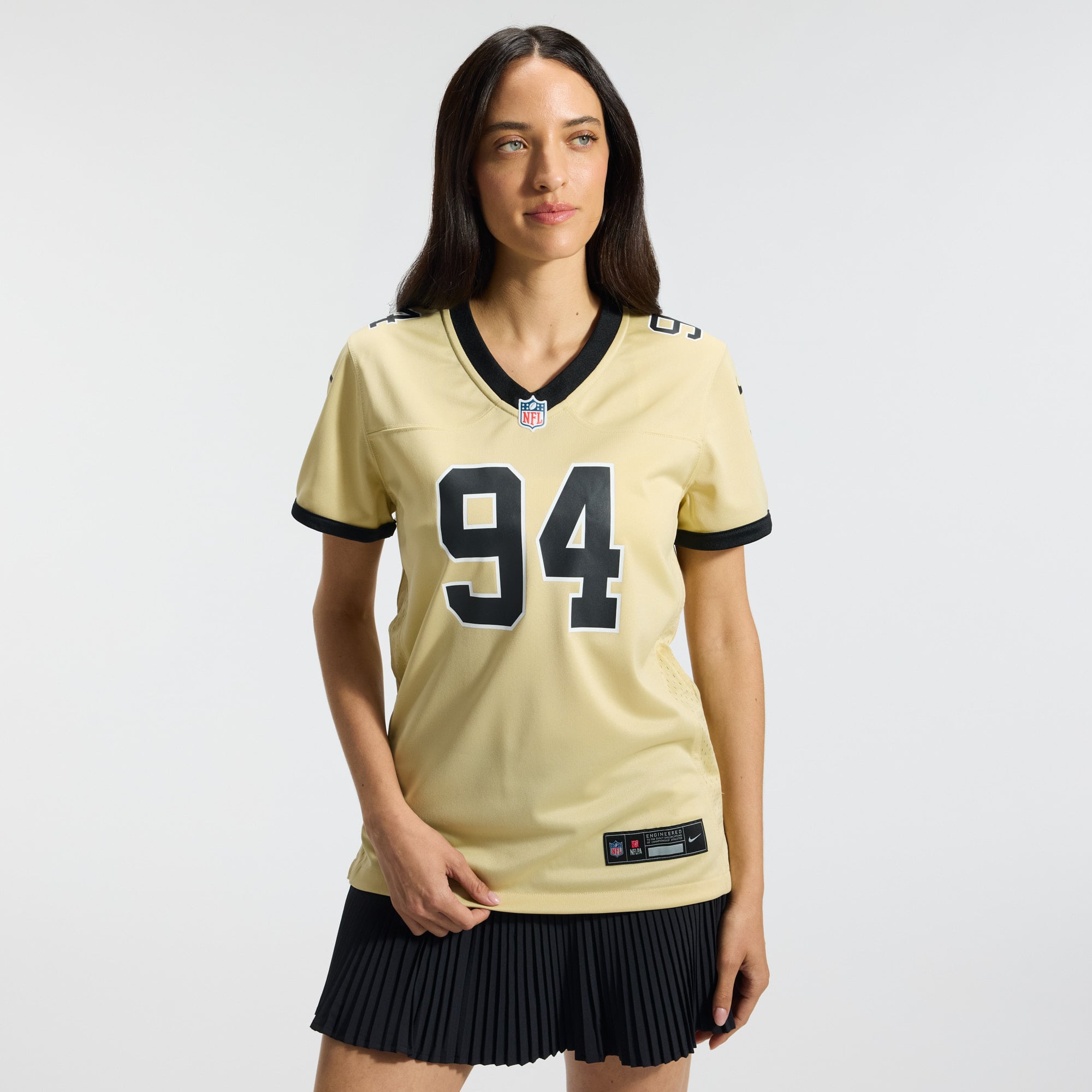 Cameron Jordan New Orleans Saints Women's Gameday Golds Alternate Game Player Jersey - Gold - Image 3