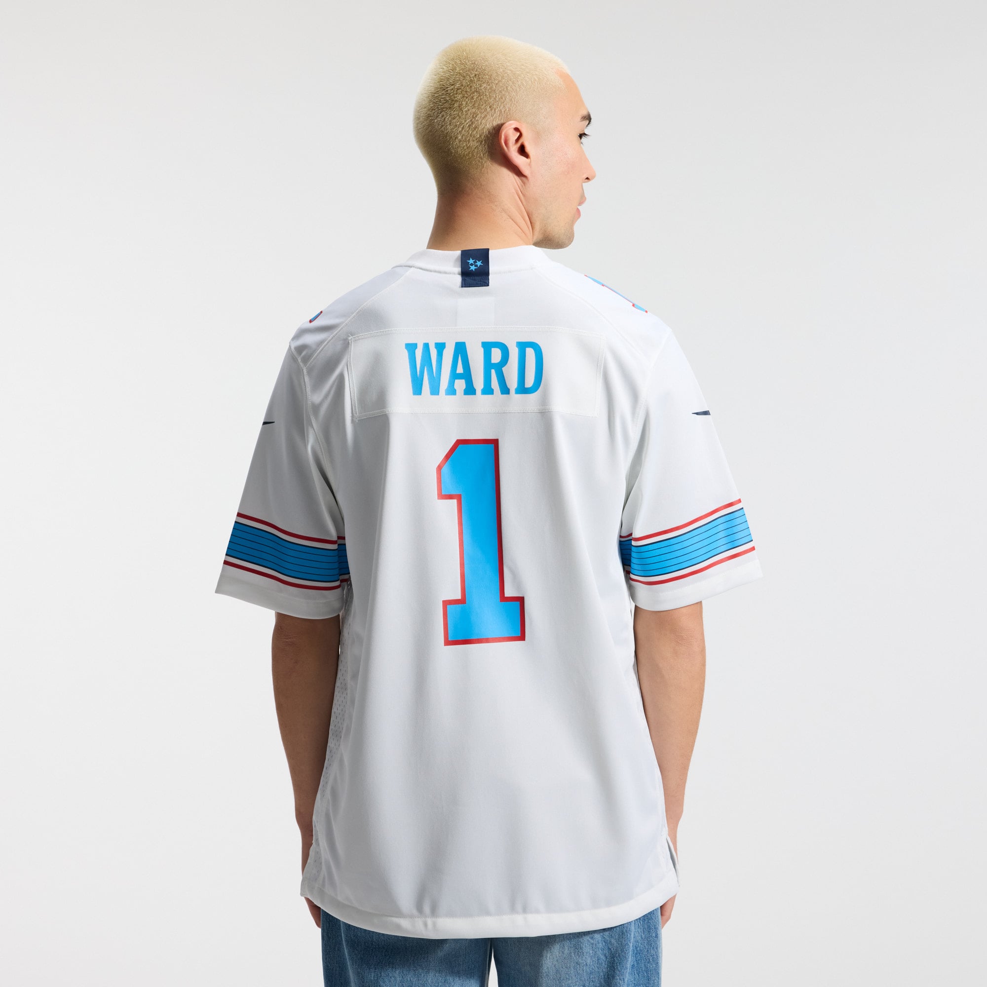 Cameron Ward Tennessee Titans Game Jersey - White - Image 5