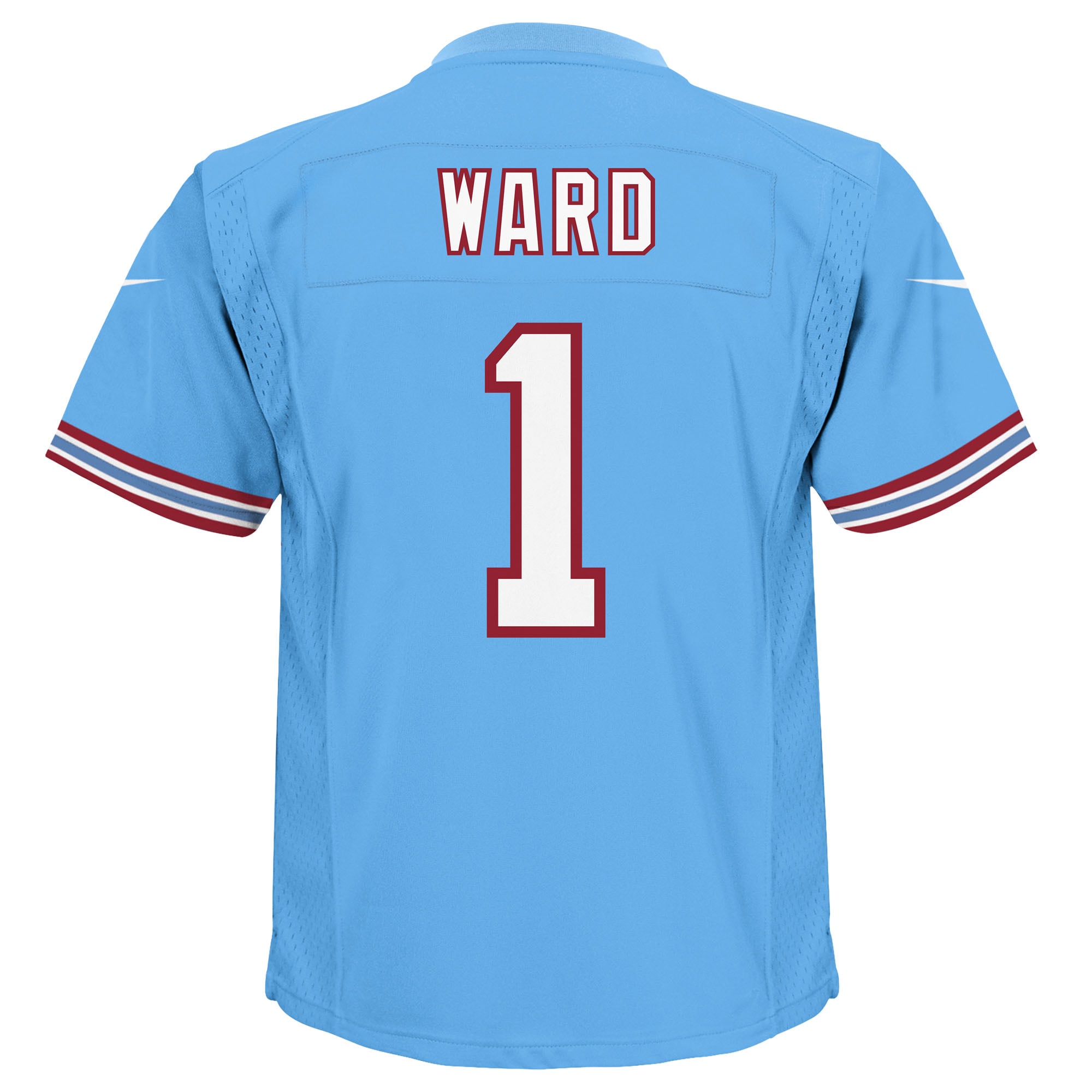 Cameron Ward Tennessee Titans Toddler Alternate 2 Game Jersey - Light Blue - Image 4