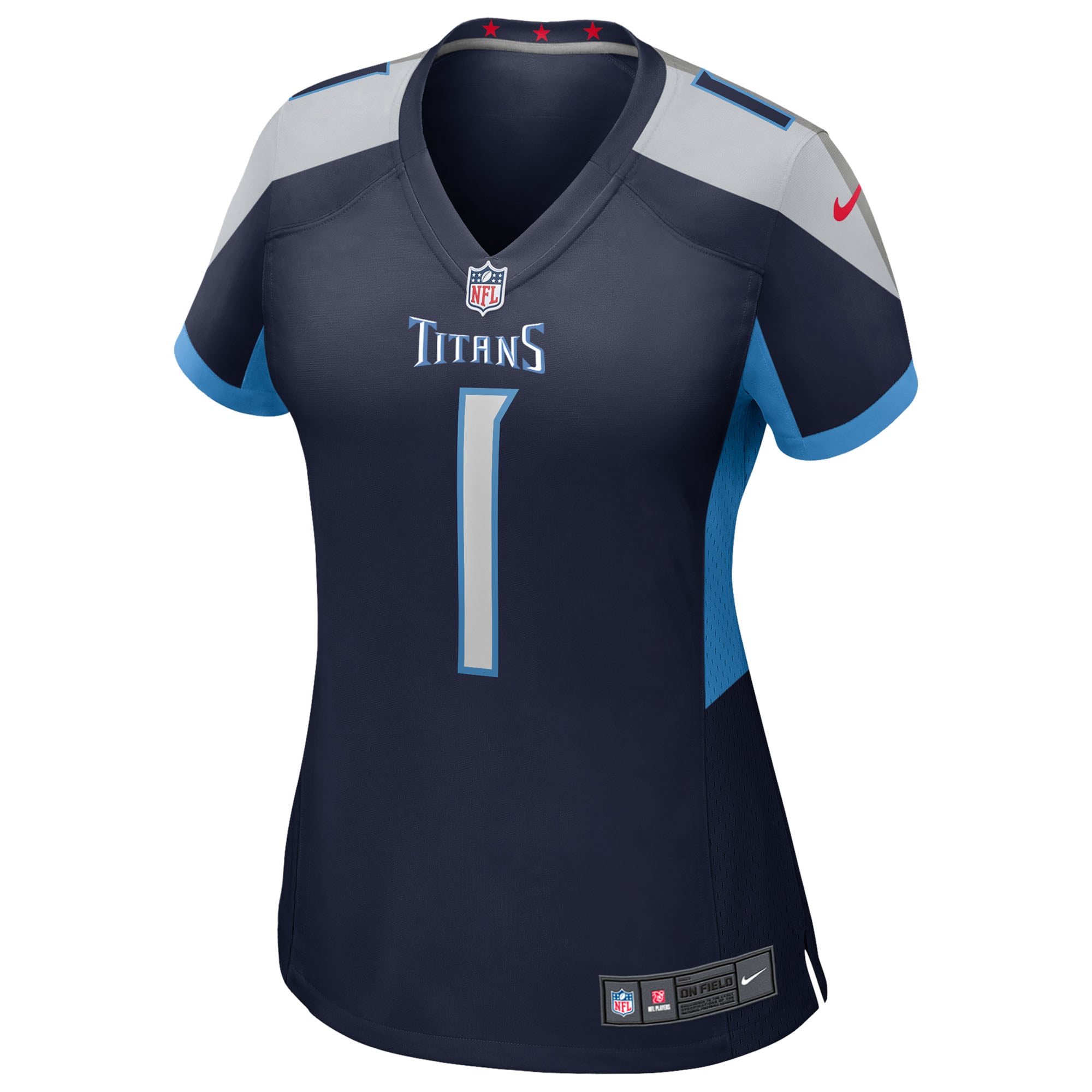 Cameron Ward Tennessee Titans Women's Team Game Jersey - Navy - Image 3