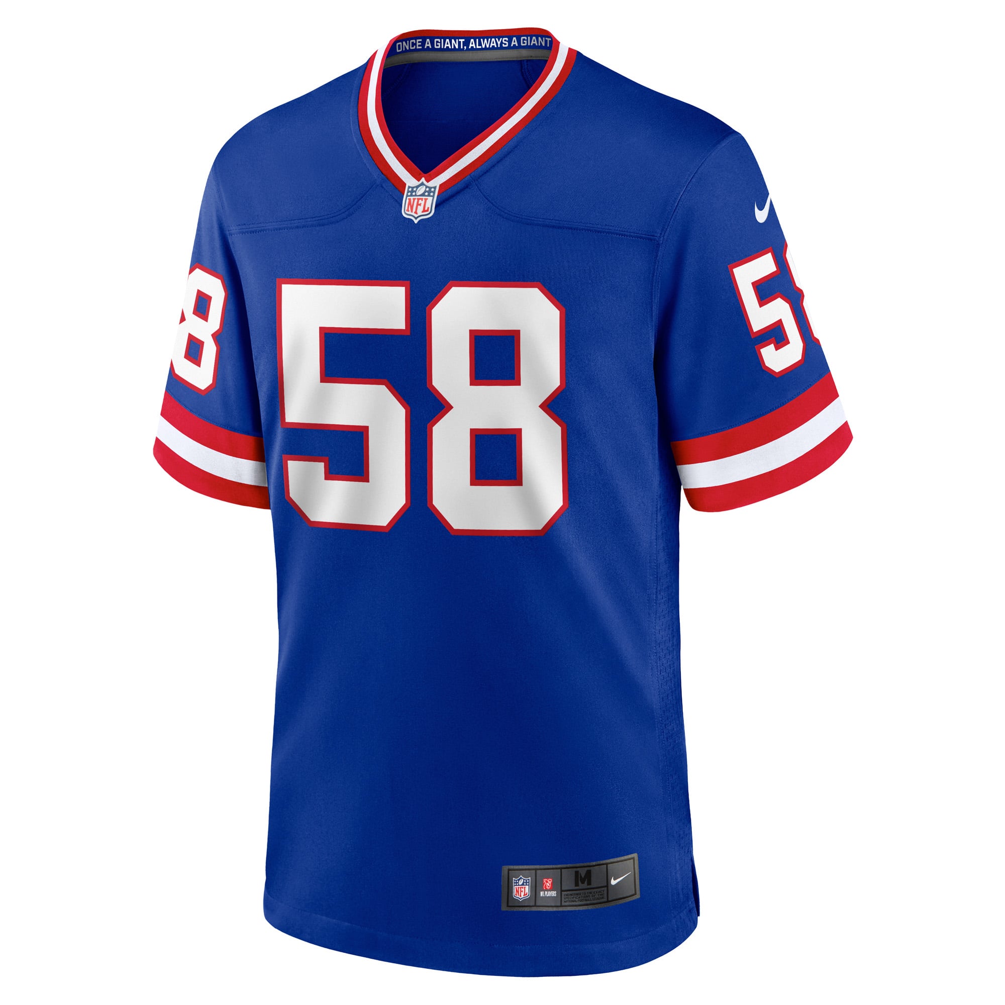 Carl Banks New York Giants Retired Player Alternate Game Jersey - Royal - Image 3