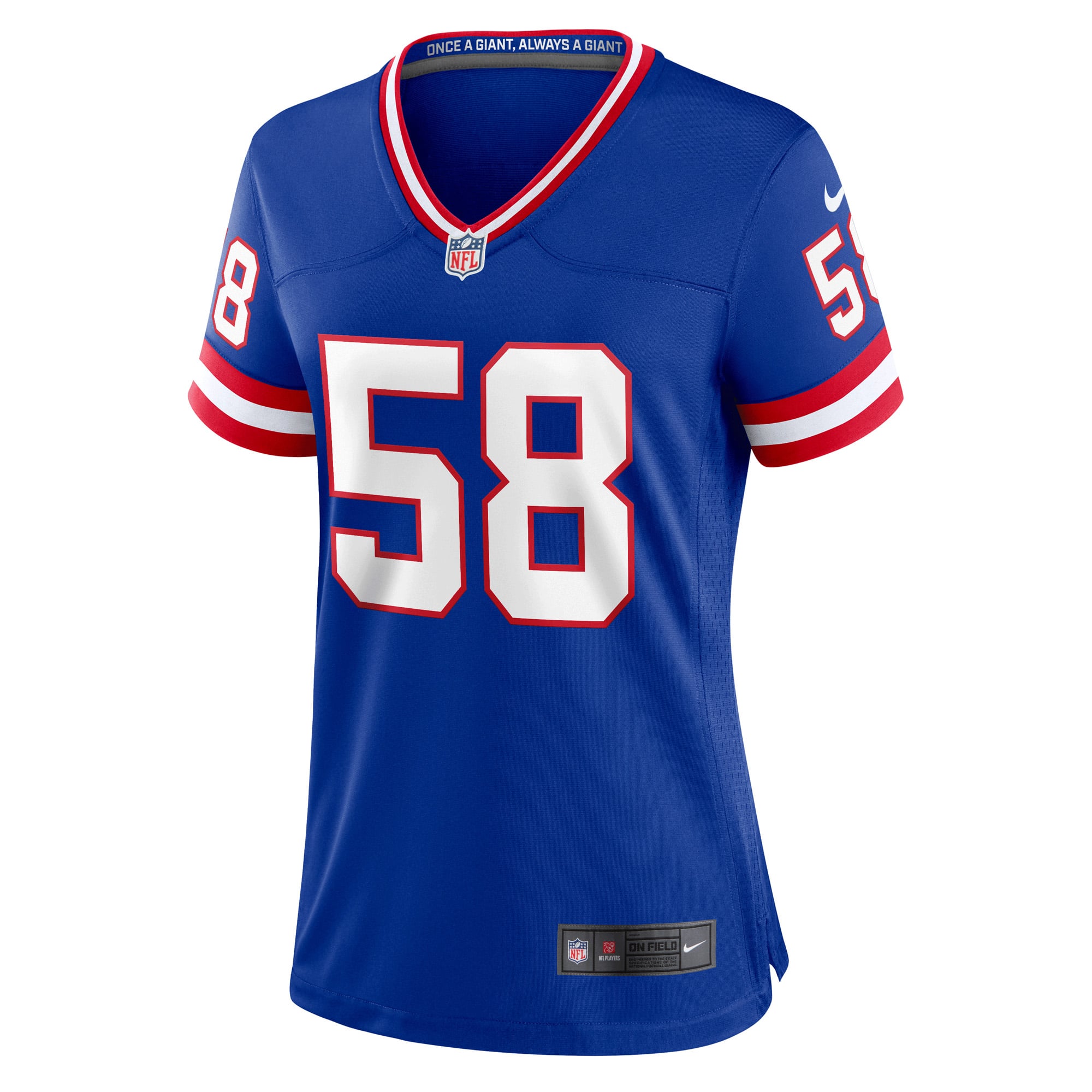 Carl Banks New York Giants Women's Classic Retired Player Game Jersey - Royal - Image 3