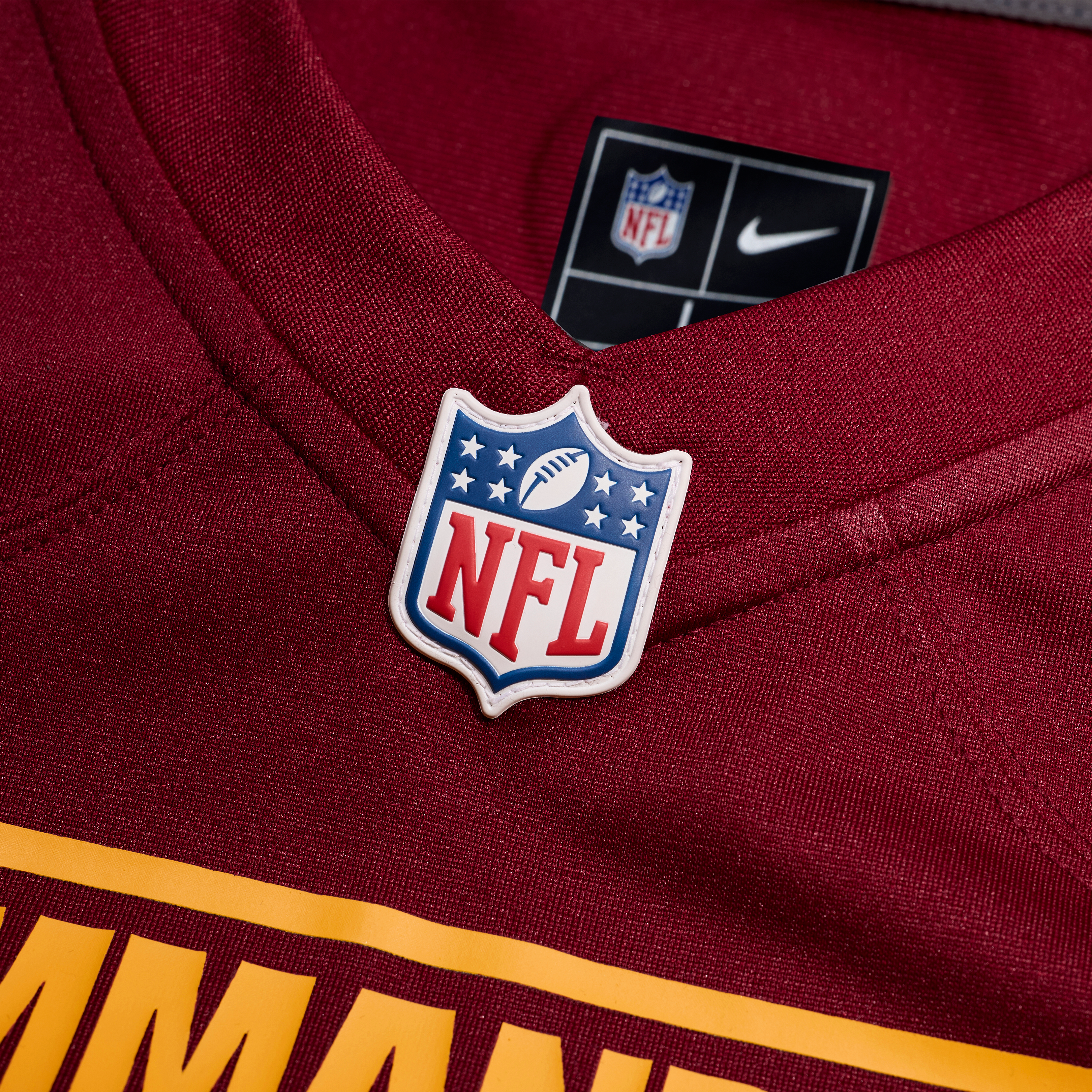 Car'lin Vigers Washington Commanders Team Game Jersey - Burgundy - Image 5