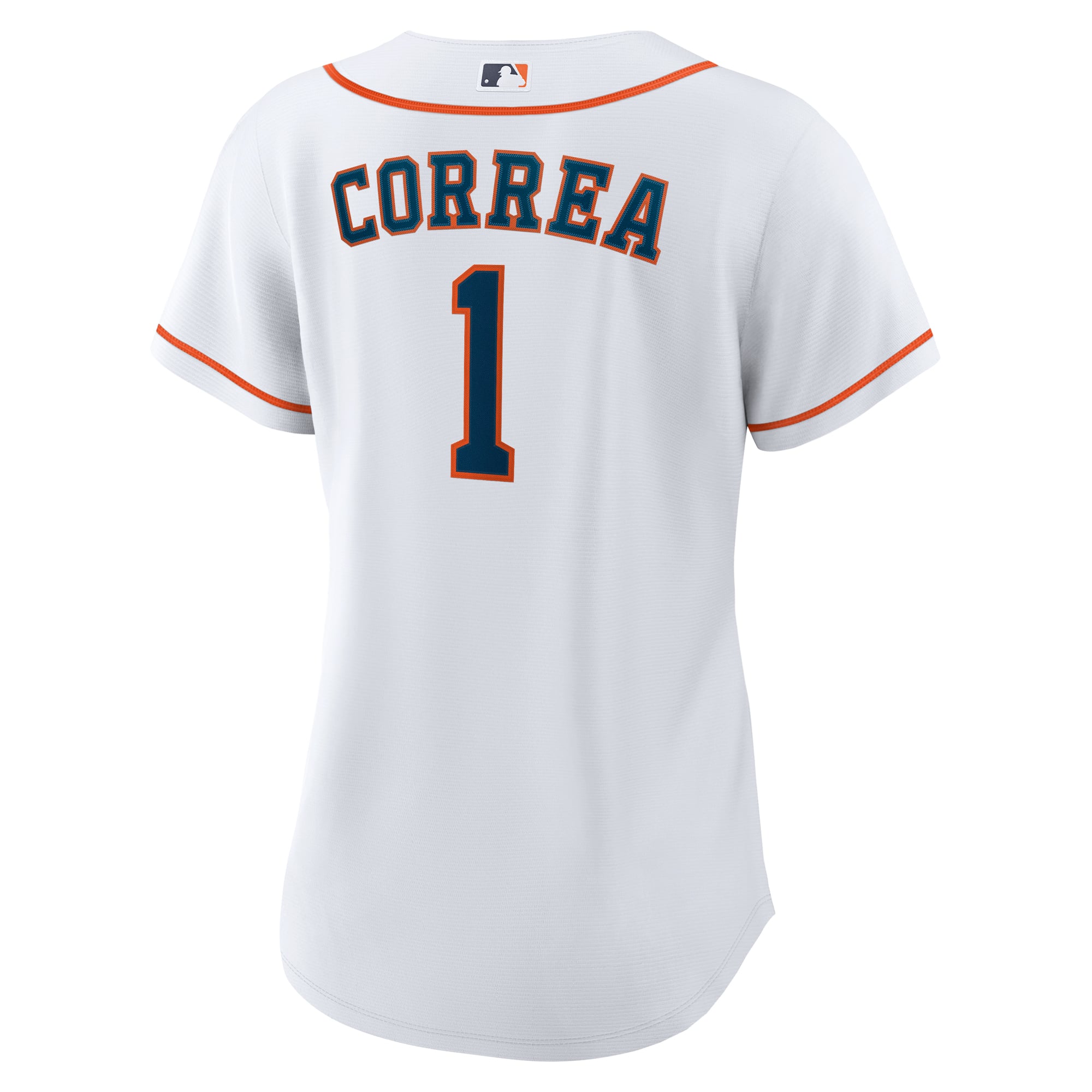 Carlos Correa Houston Astros Women's Home Jersey - White - Image 4