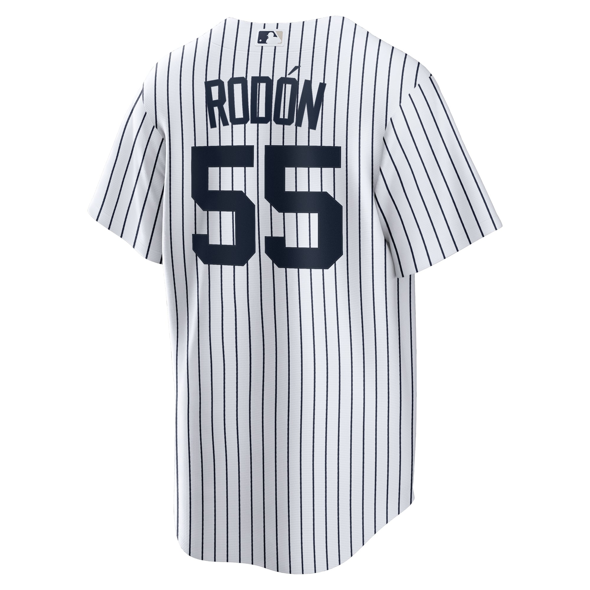 Carlos Rodon New York Yankees Home Official Player Jersey - White/Navy - Image 4