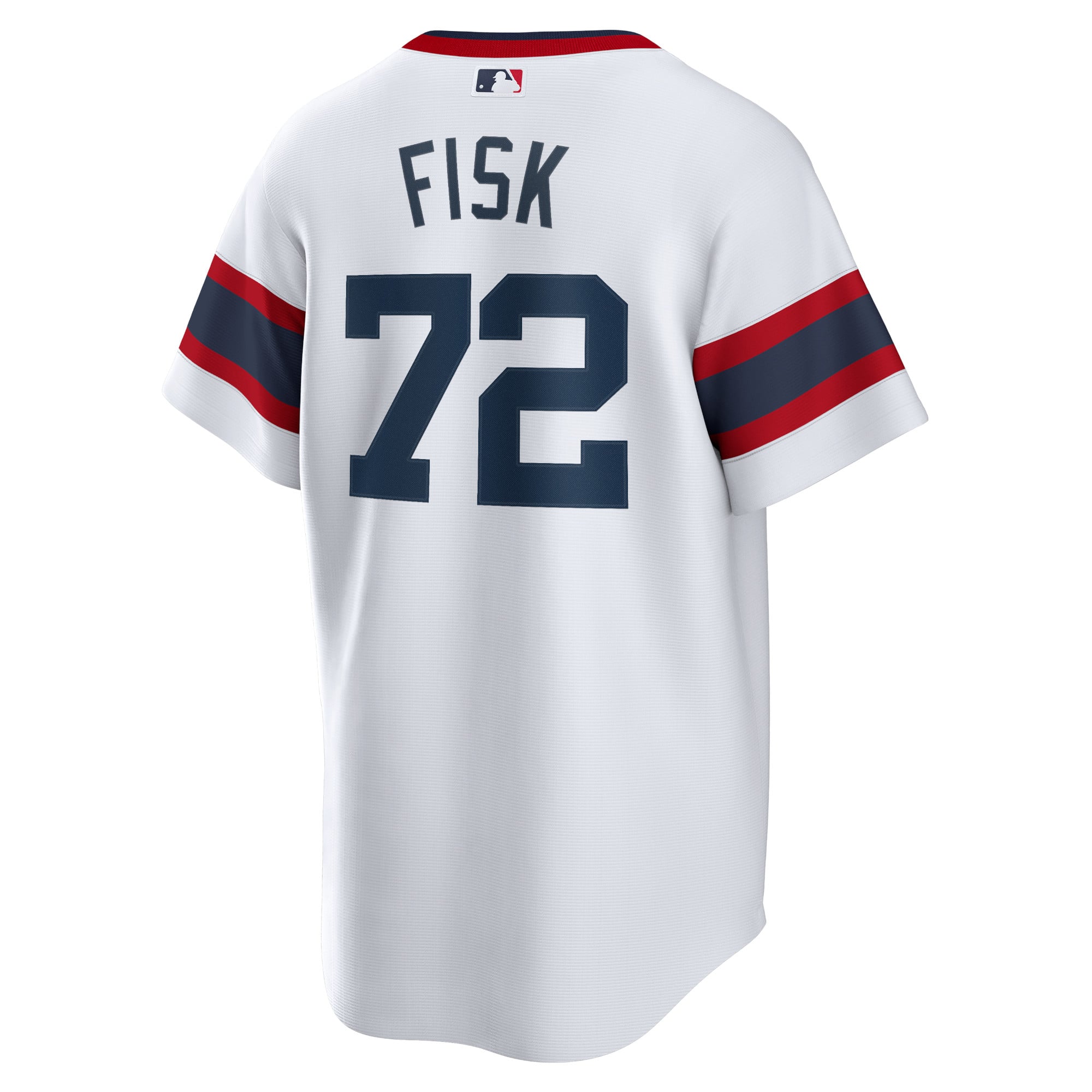 Carlton Fisk Chicago White Sox Home Cooperstown Collection Team Player Jersey - White - Image 4