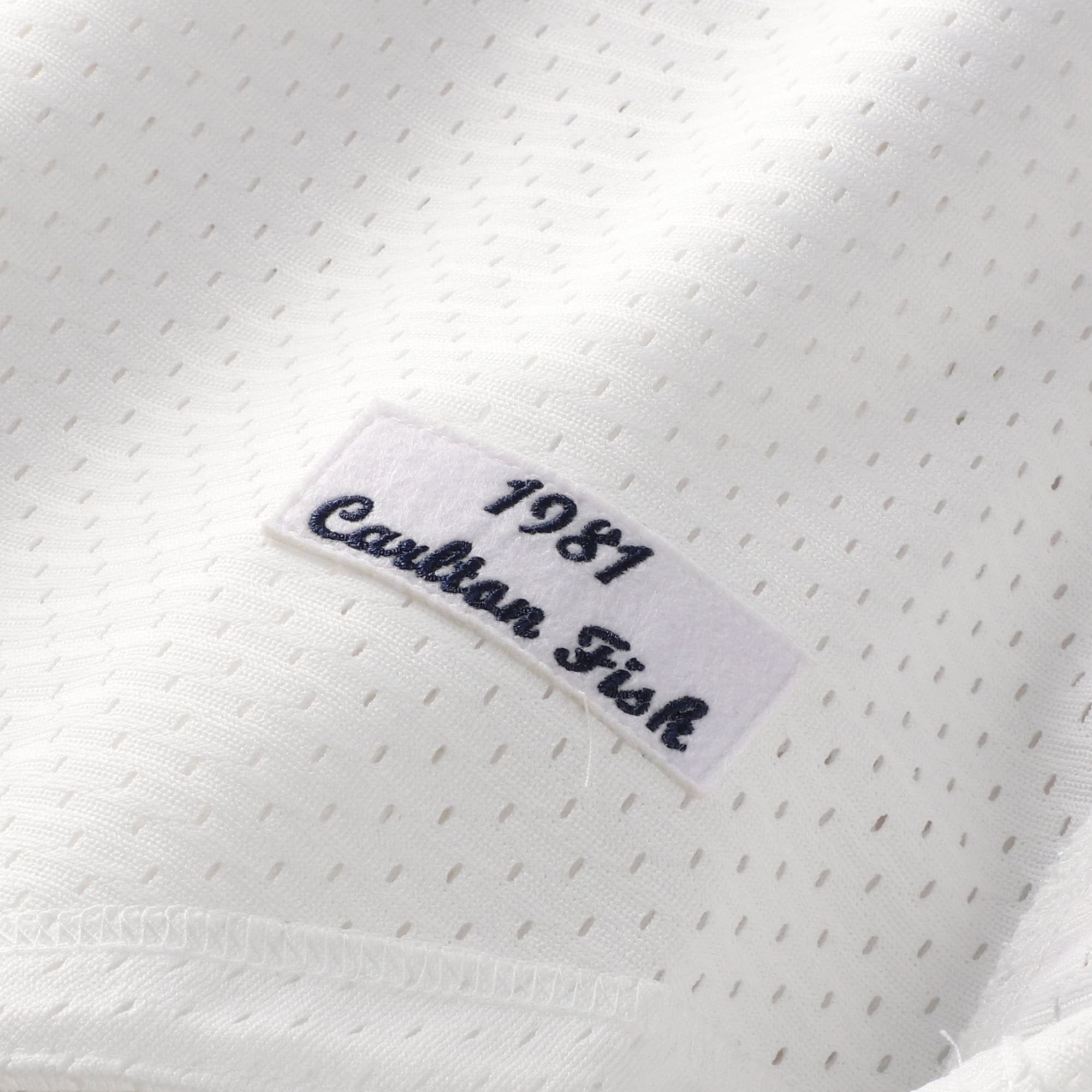 Carlton Fisk Chicago White Sox Batting Practice Jersey - White - Image 7