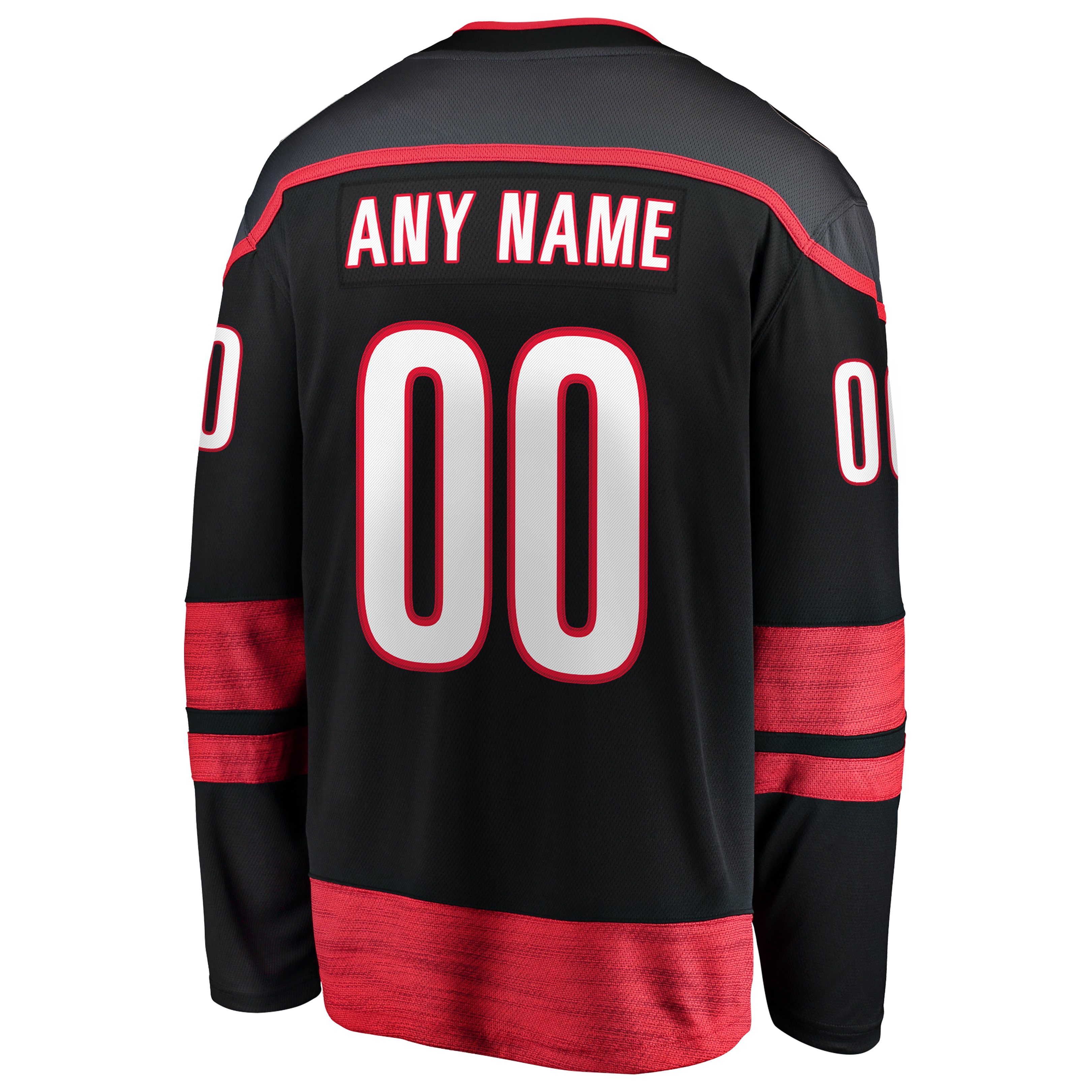 Carolina Hurricanes 2026 Stanley Cup Champions Home Breakaway Custom Jersey - Black - Image 4