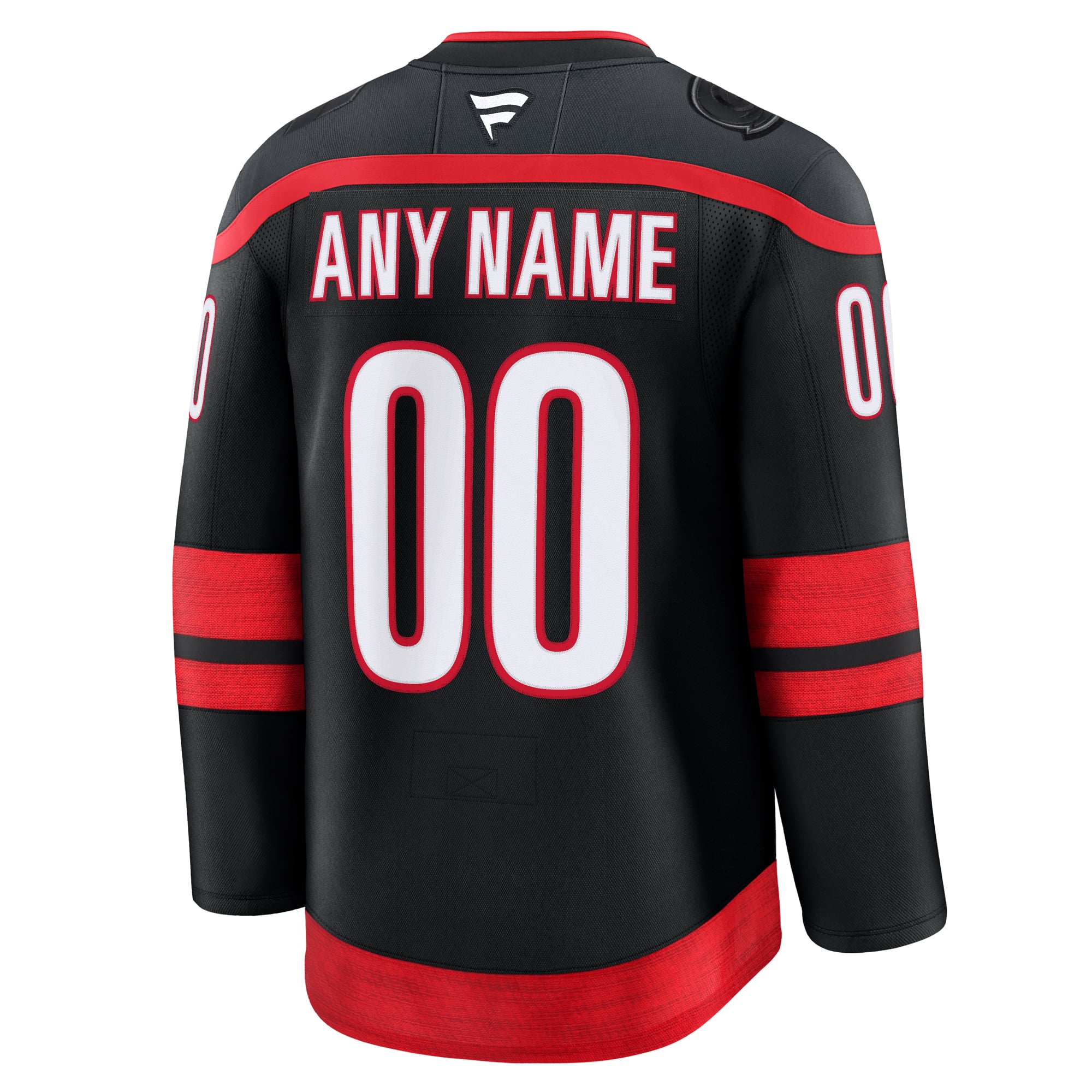 Carolina Hurricanes Alternate Premium Custom Jersey - Black - Image 4