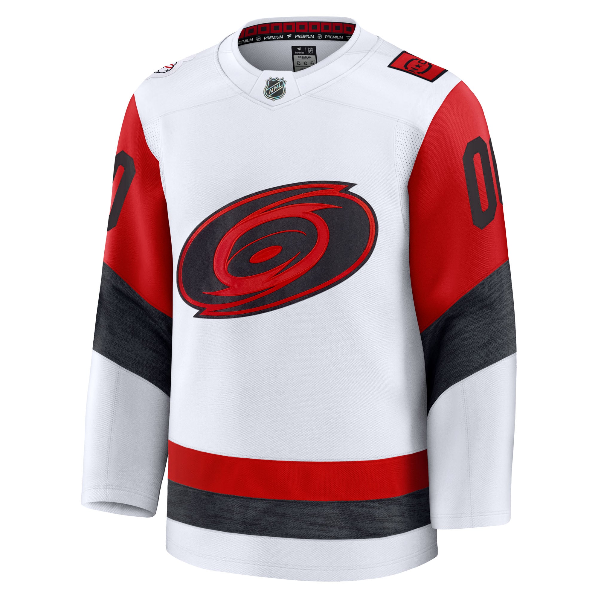 Carolina Hurricanes Away Premium Custom Jersey - White - Image 3