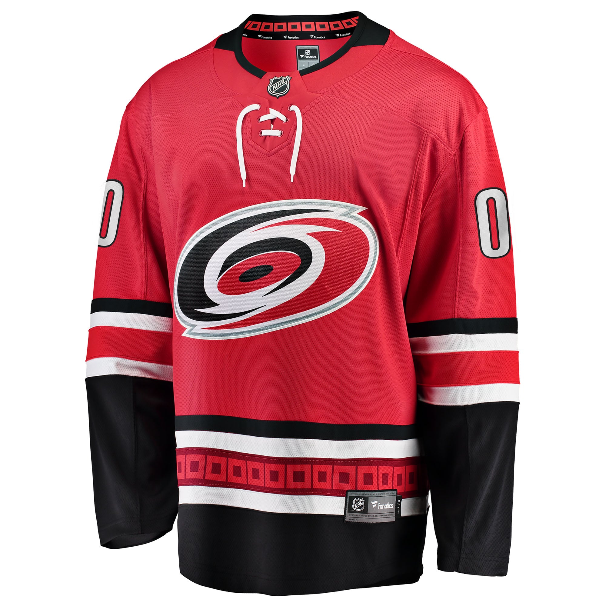 Carolina Hurricanes Home Breakaway Custom Jersey - Red - Image 3