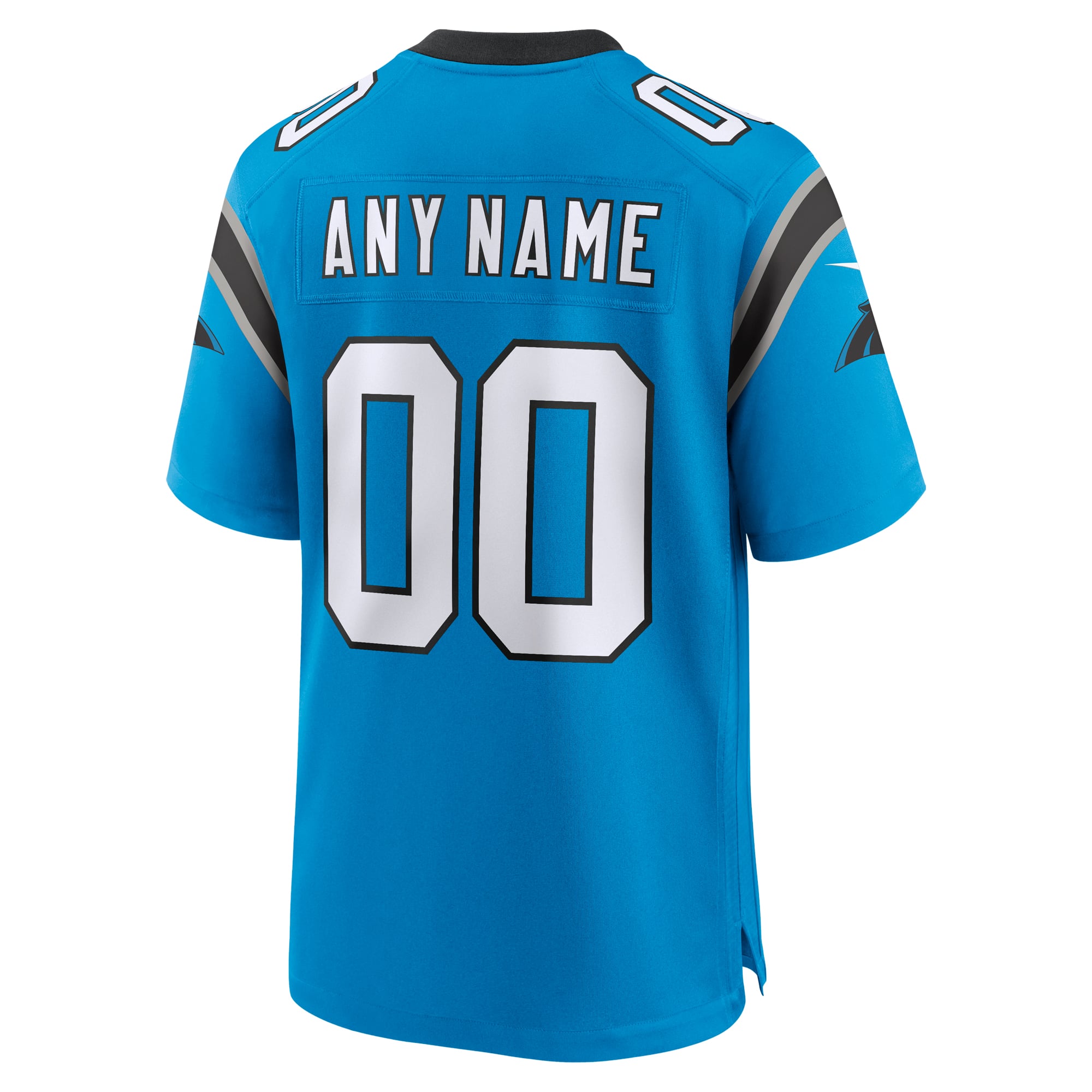 Carolina Panthers Alternate Custom Game Jersey - Blue - Image 4