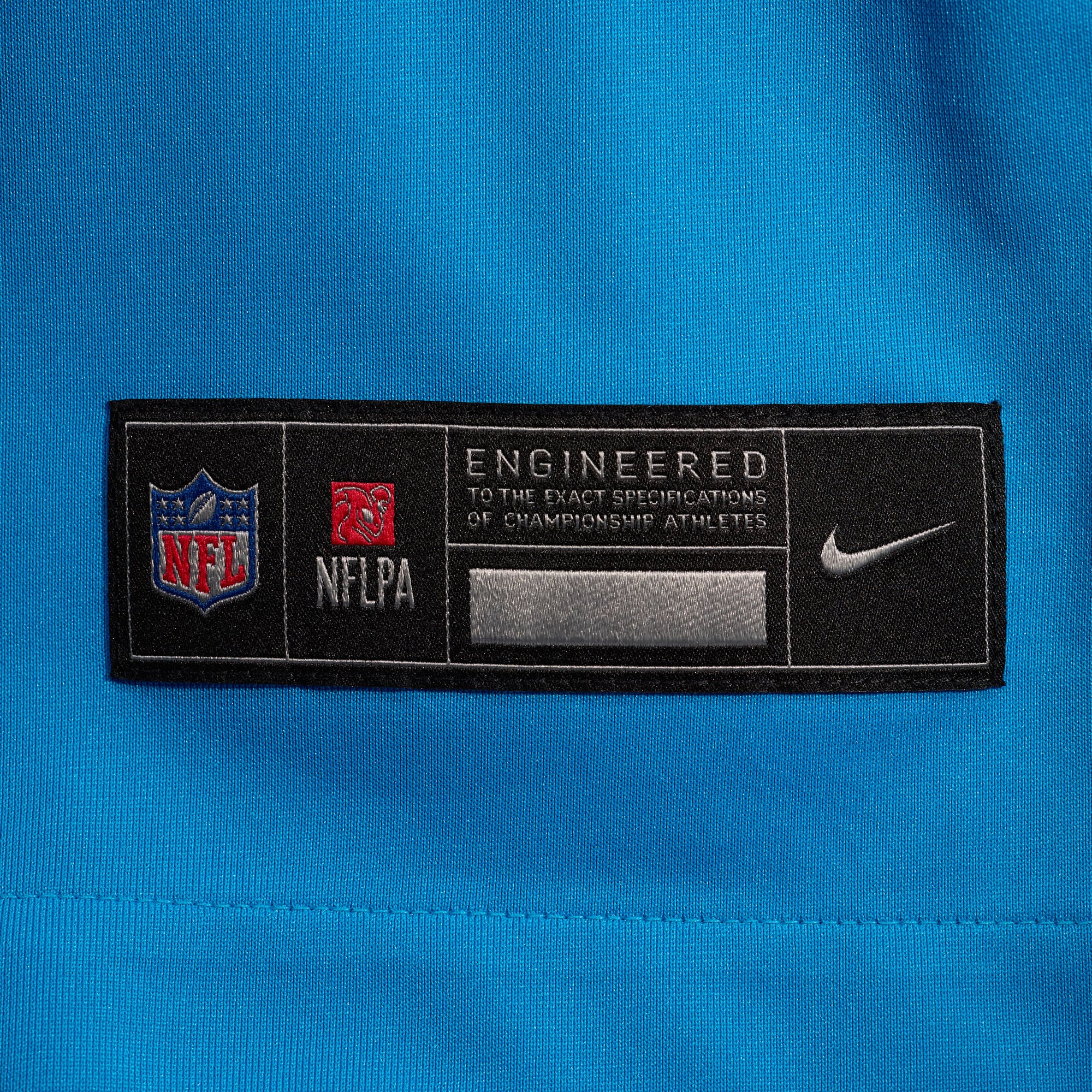 Carolina Panthers Alternate Custom Game Jersey - Blue - Image 7
