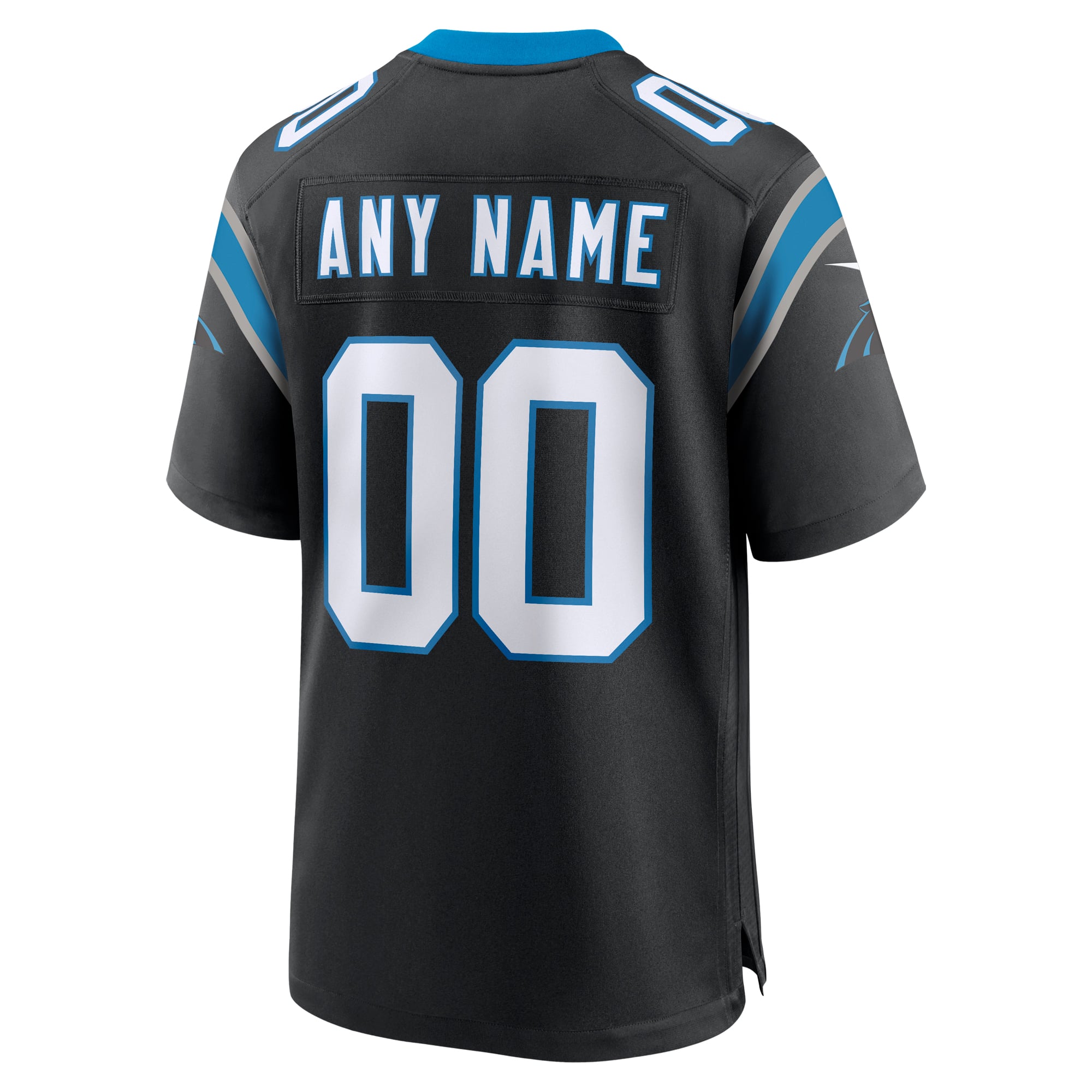 Carolina Panthers Custom Game Jersey - Black - Image 4