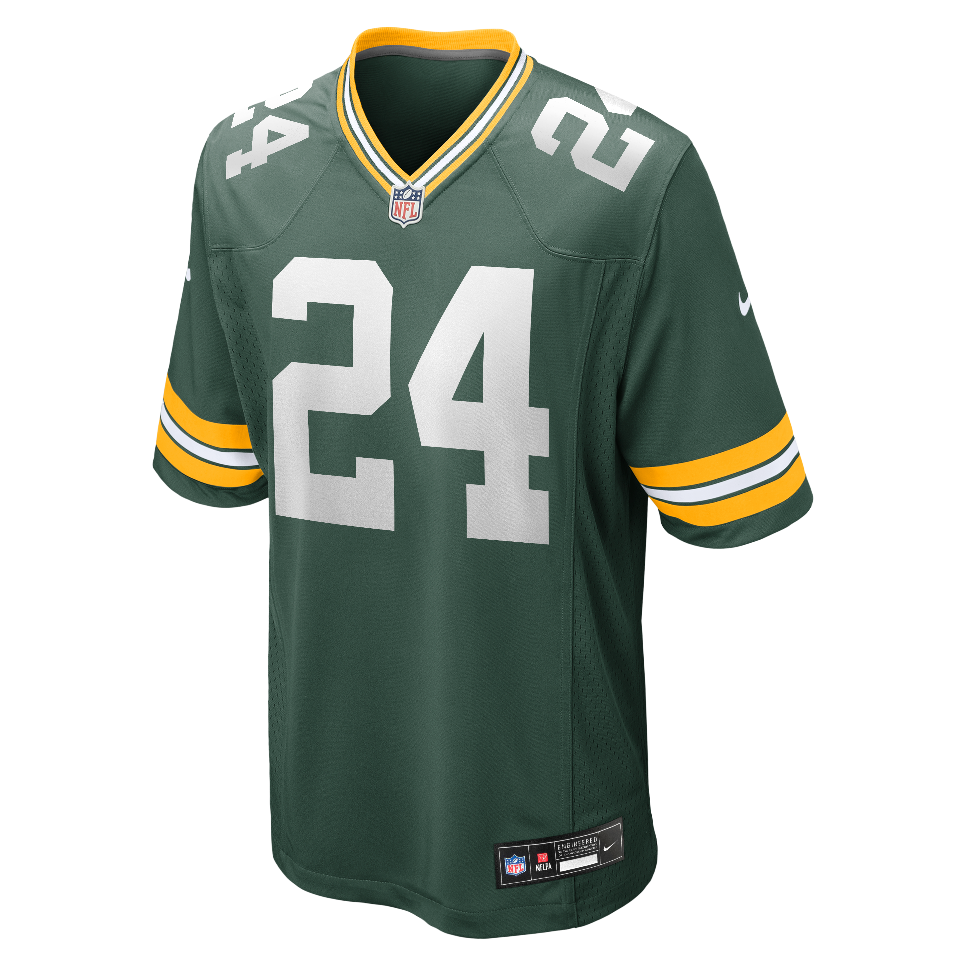 Carrington Valentine Green Bay Packers Game Jersey - Green - Image 3