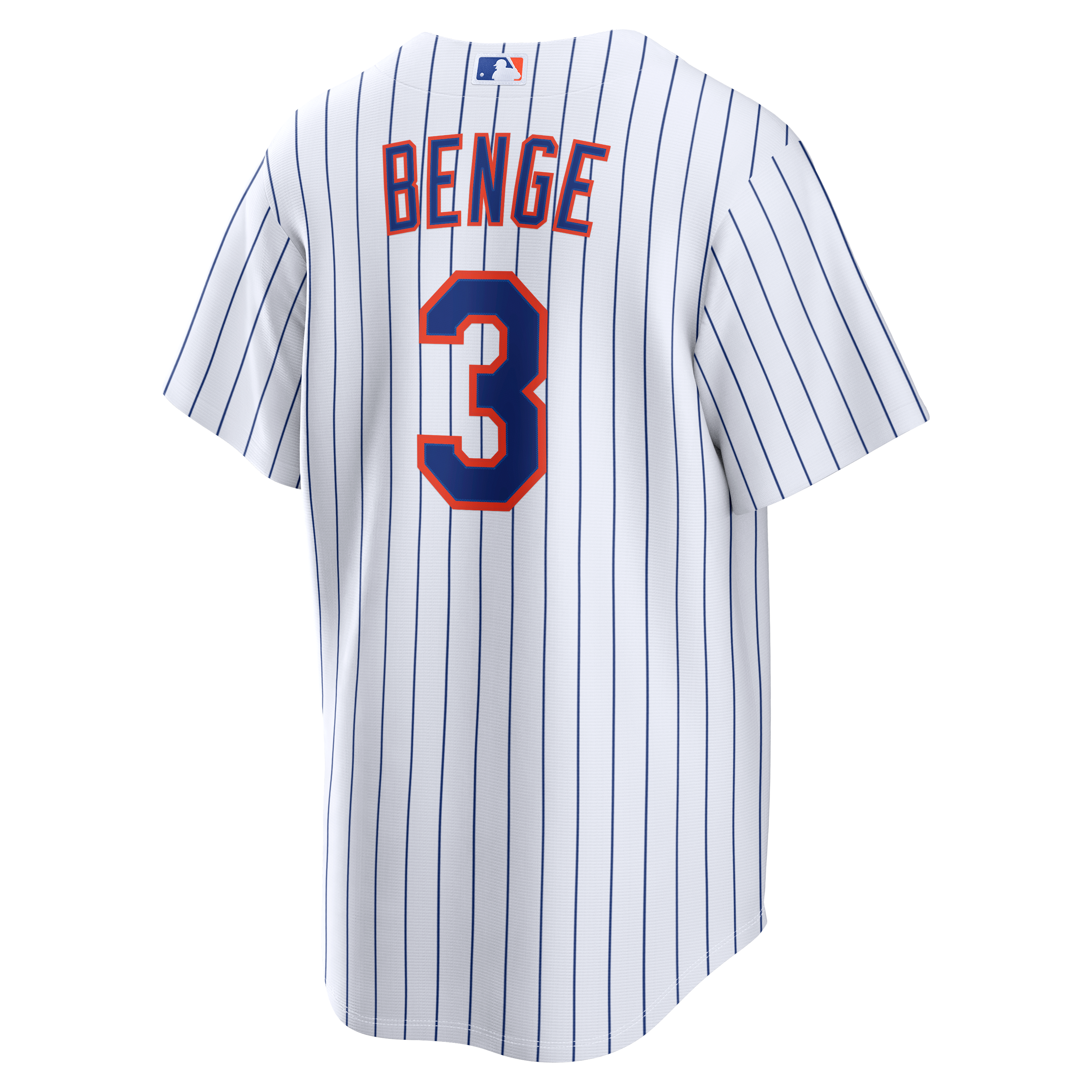 Carson Benge New York Mets Home Jersey - White - Image 4