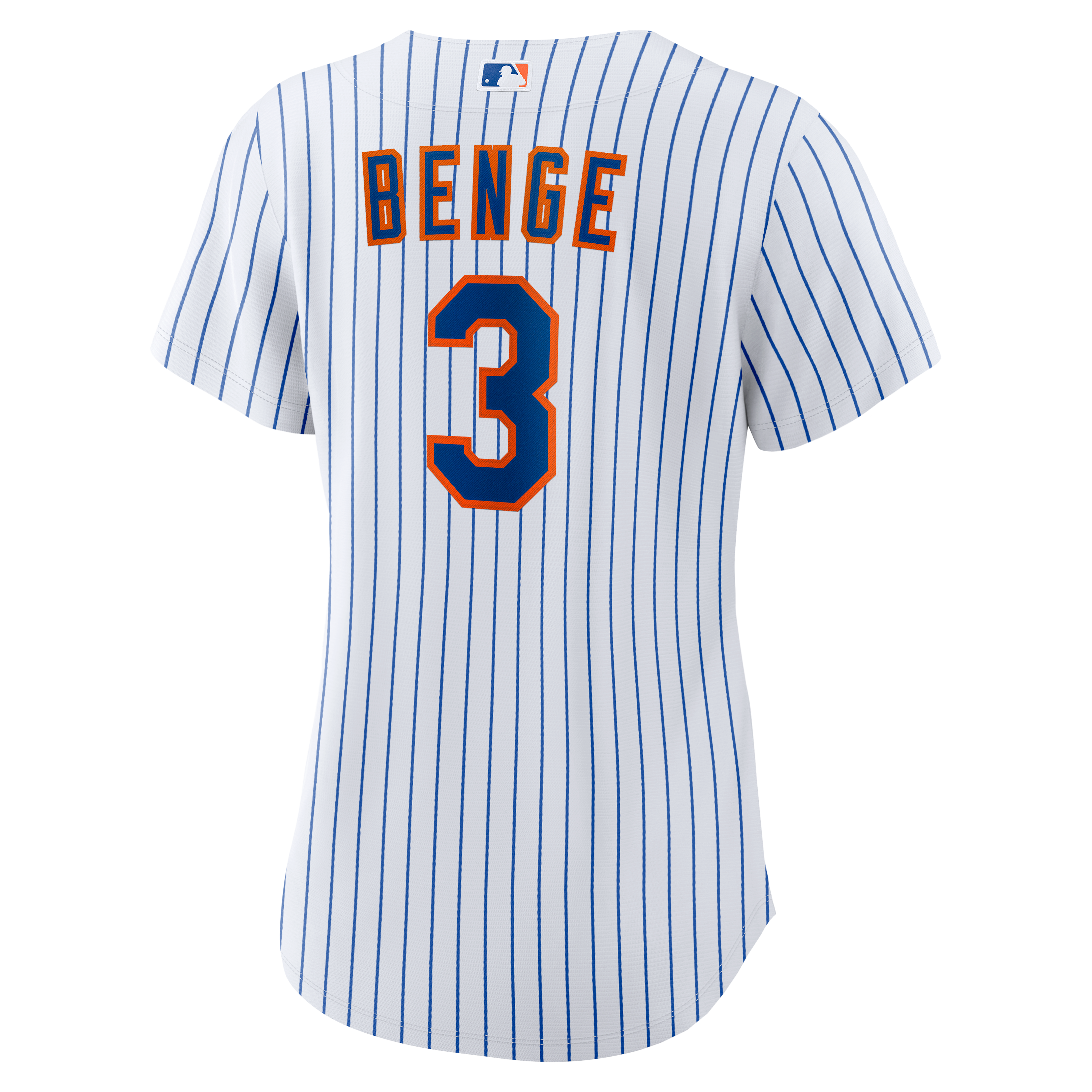 Carson Benge New York Mets Women's Home Jersey - White - Image 4