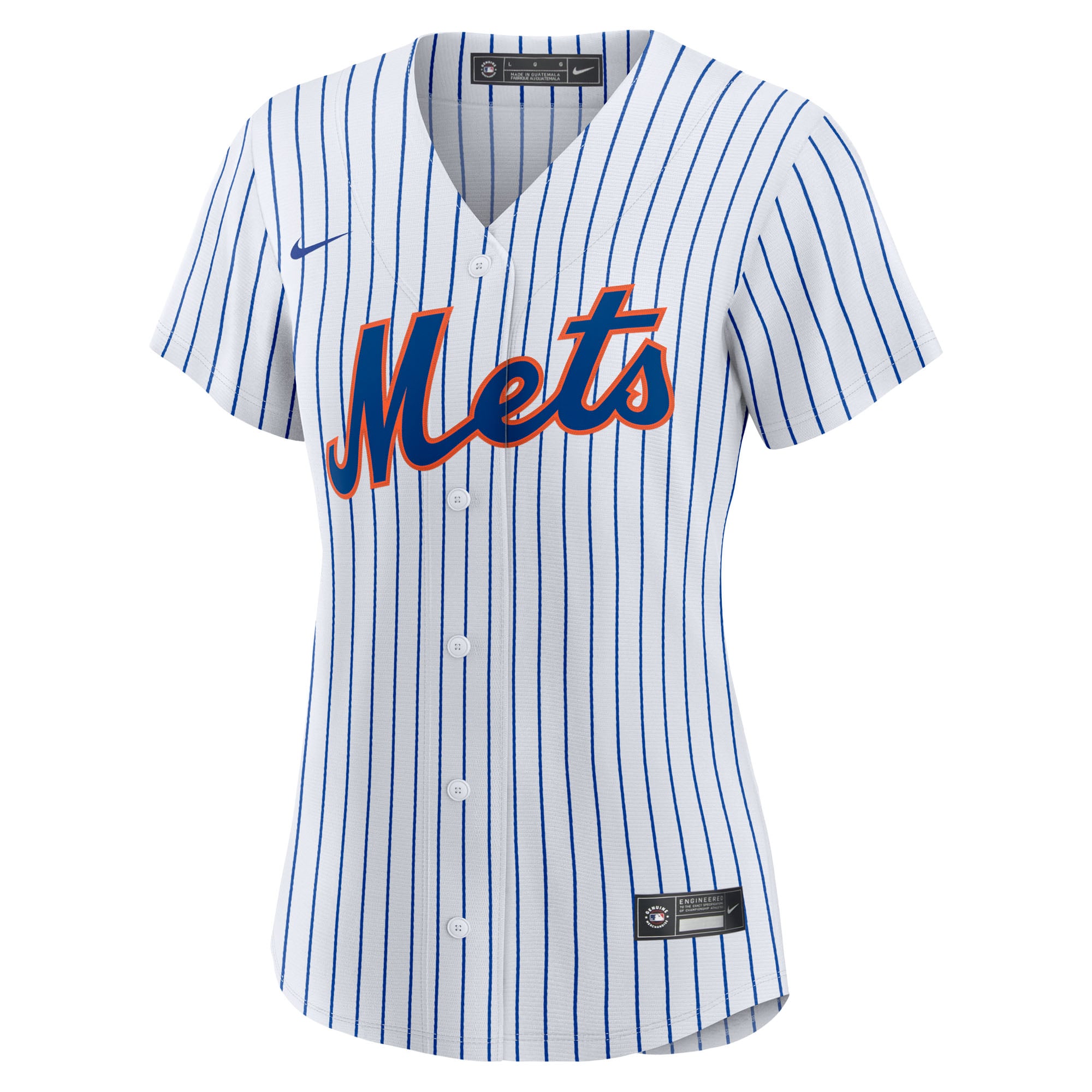 Carson Benge New York Mets Women's Home Jersey - White - Image 3