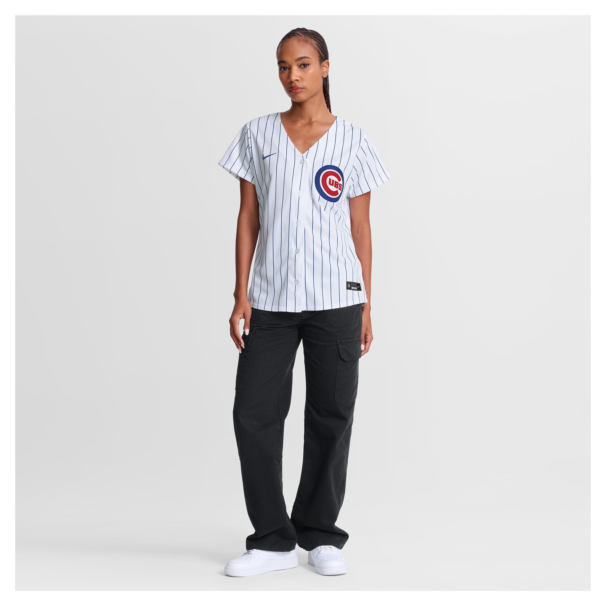 Carson Kelly Chicago Cubs Women's Home Jersey - White - Image 5