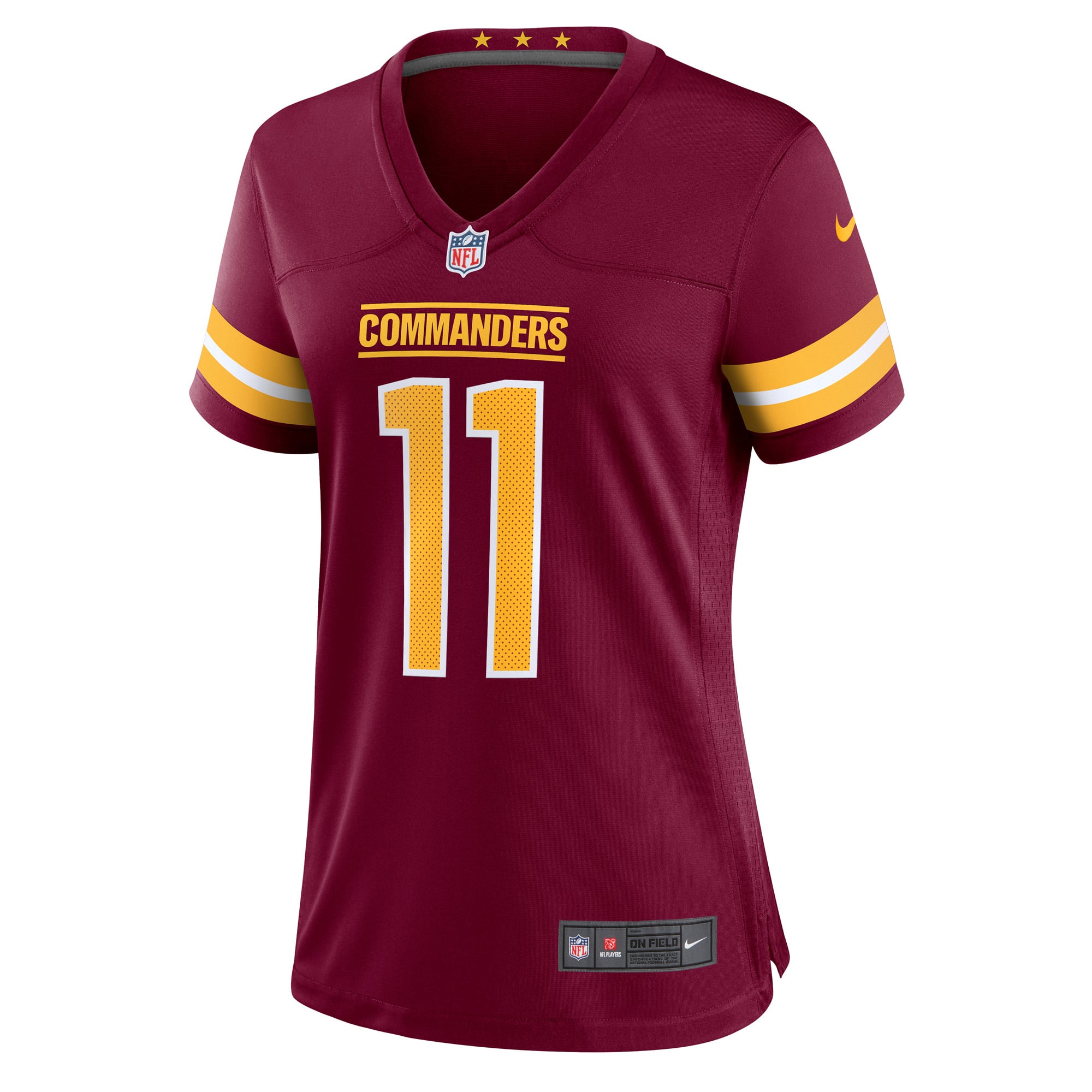 Carson Wentz Washington Commanders Women's Game Jersey - Burgundy - Image 3