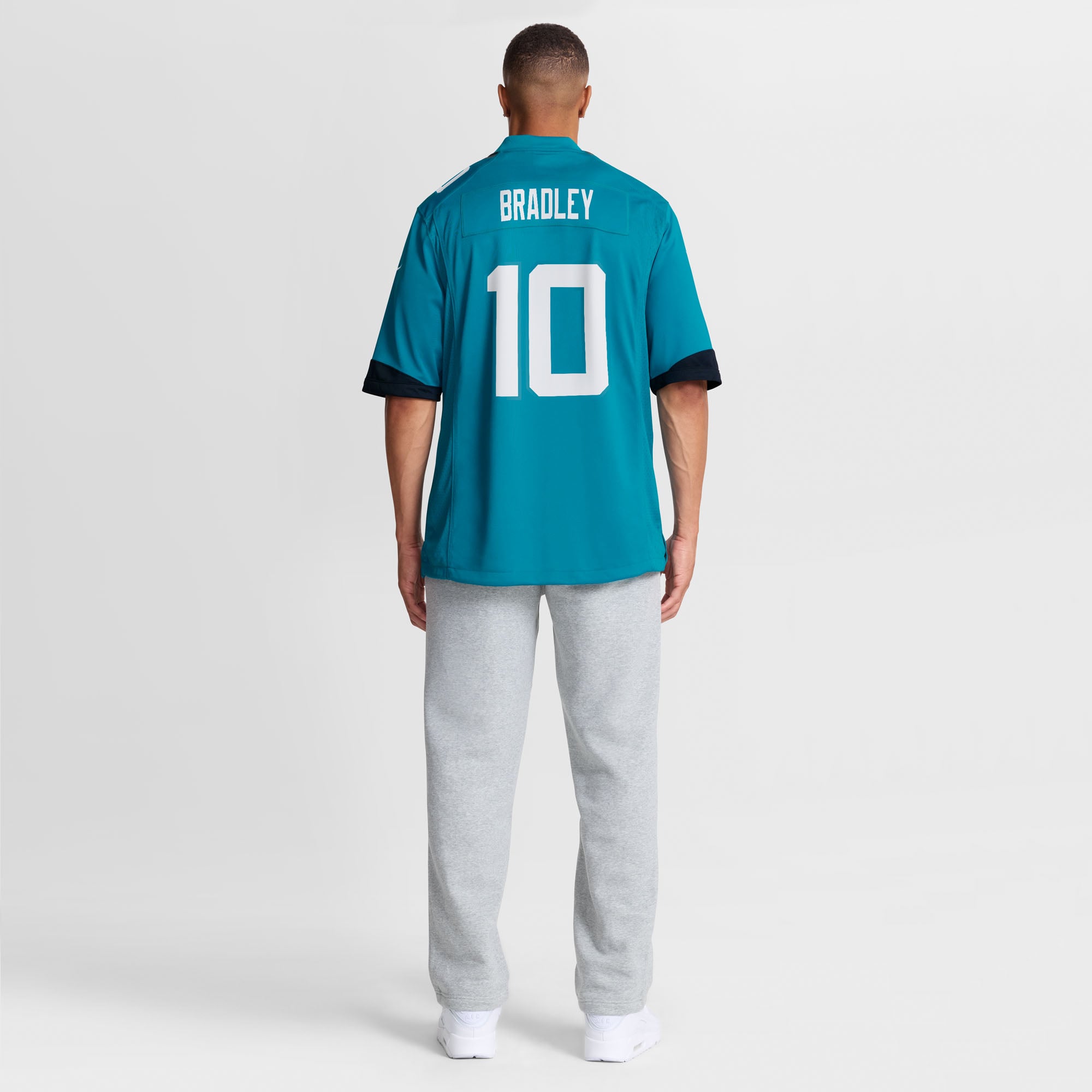 Carter Bradley Jacksonville Jaguars Team Game Jersey - Teal - Image 6
