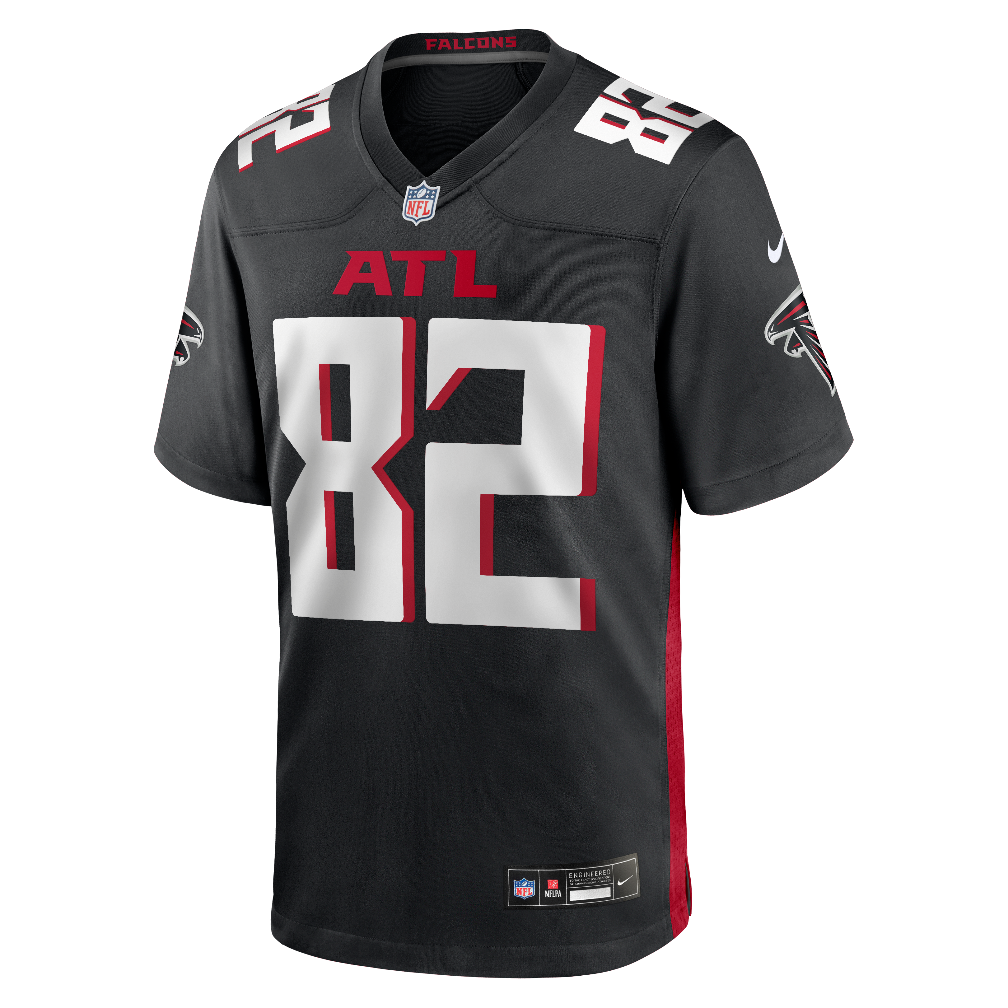 Casey Washington Atlanta Falcons Team Game Jersey - Black - Image 3