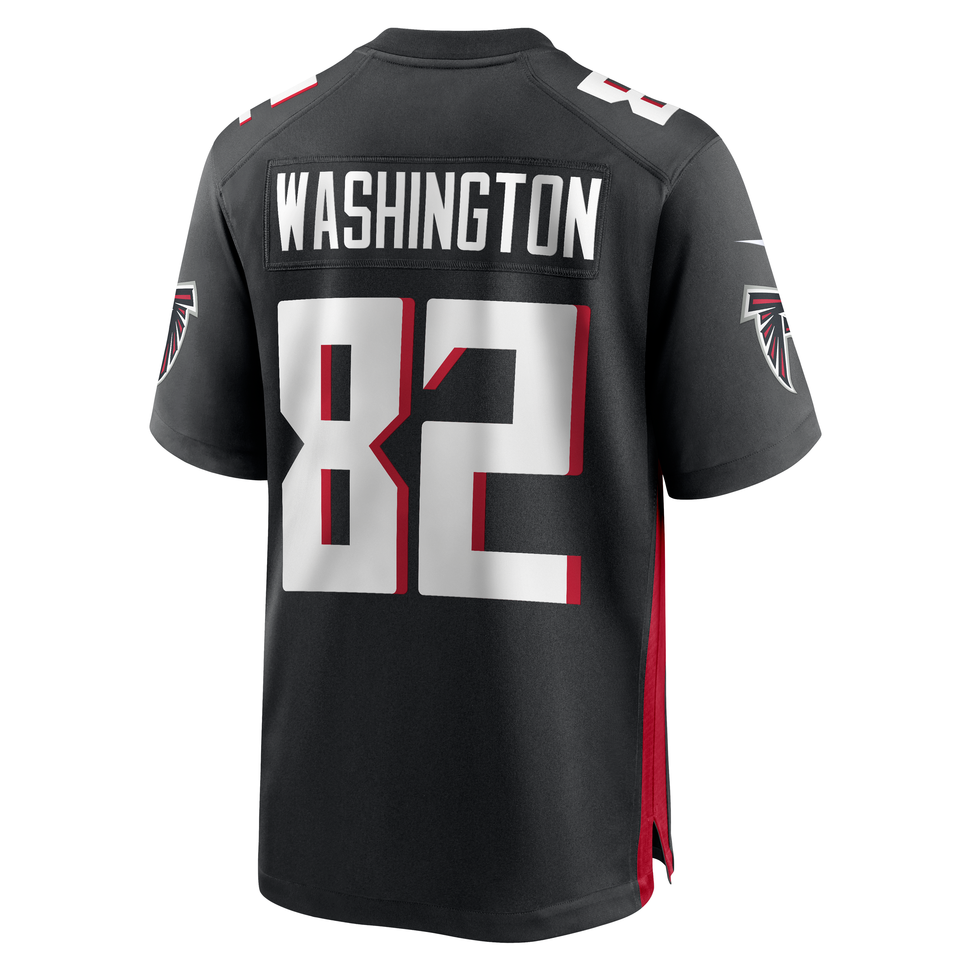 Casey Washington Atlanta Falcons Team Game Jersey - Black - Image 4