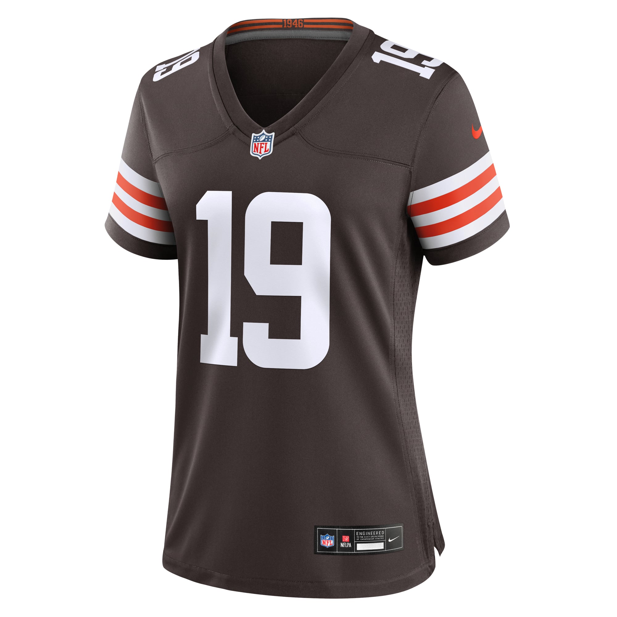 Cedric Tillman Cleveland Browns Women's Game Jersey - Brown - Image 3