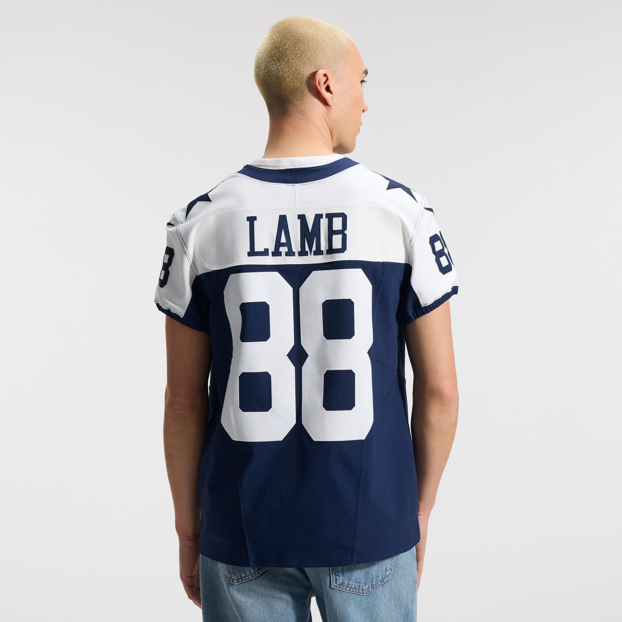 CeeDee Lamb Dallas Cowboys Alternate Vapor F.U.S.E. Elite Jersey - Navy - Image 4