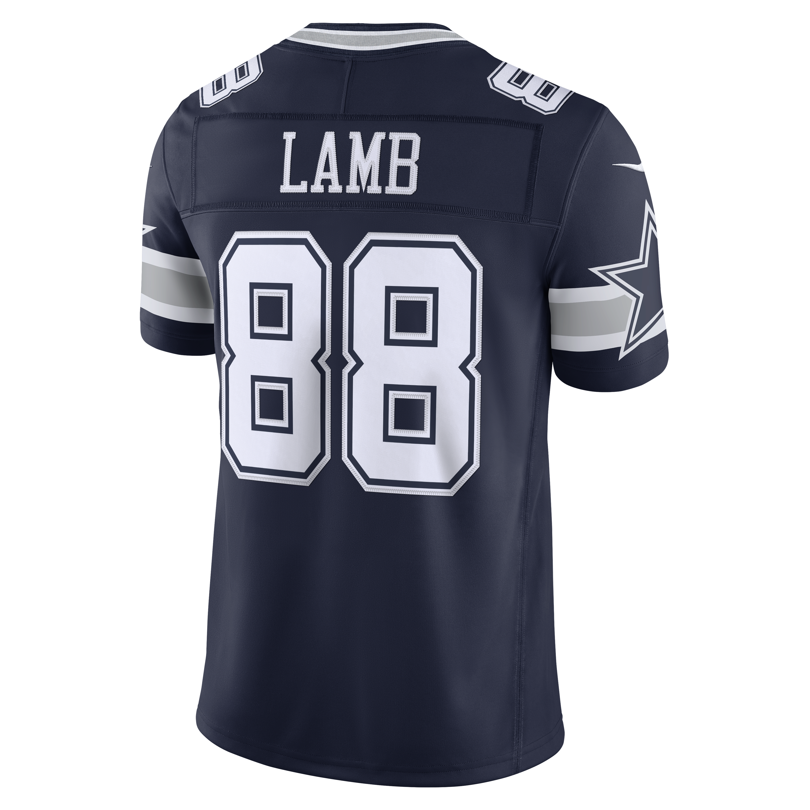 CeeDee Lamb Dallas Cowboys Alternate Vapor F.U.S.E. Stitched Limited Jersey - Navy - Image 4